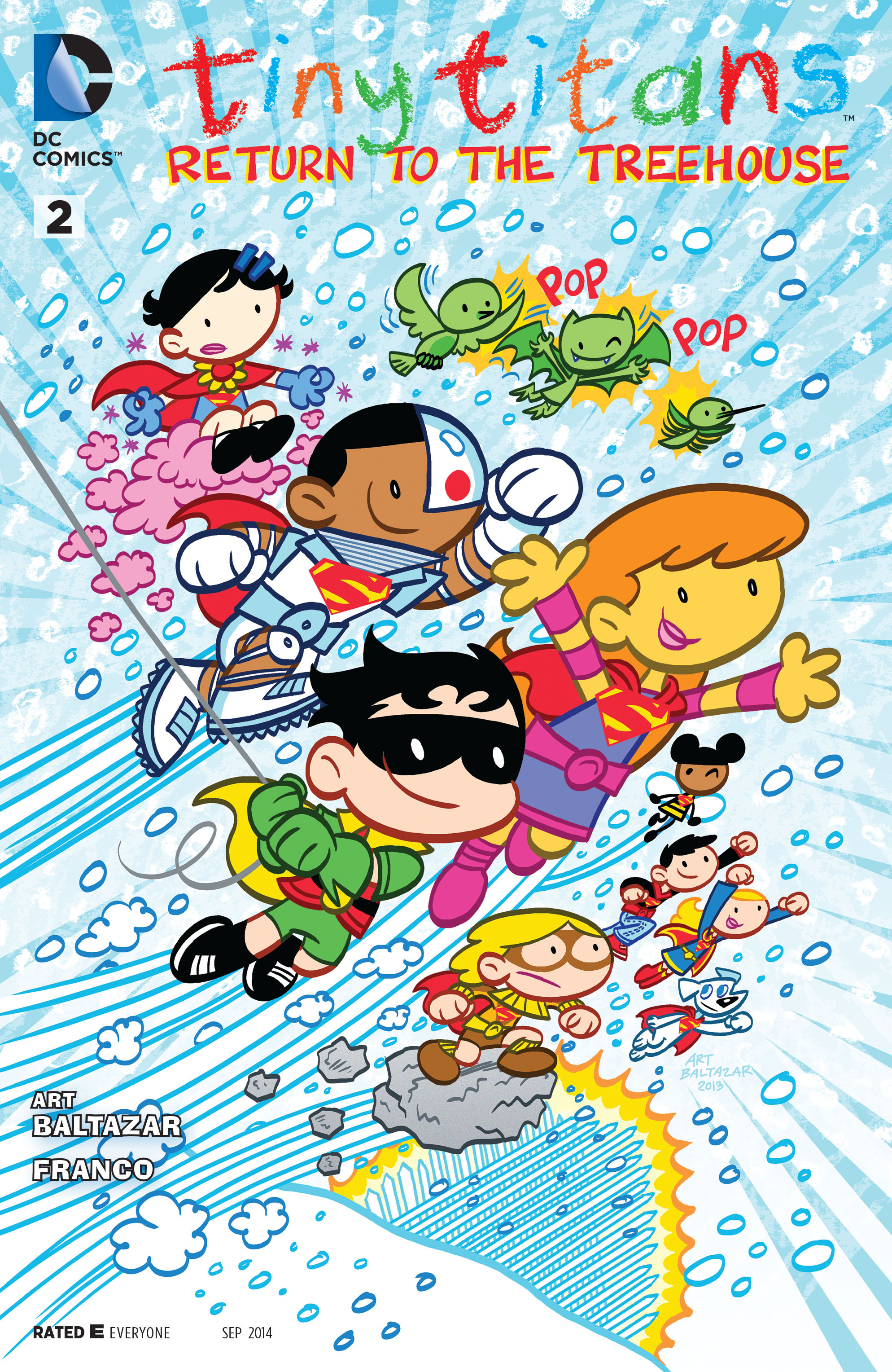 Read online Tiny Titans: Return To the Treehouse comic -  Issue #2 - 1