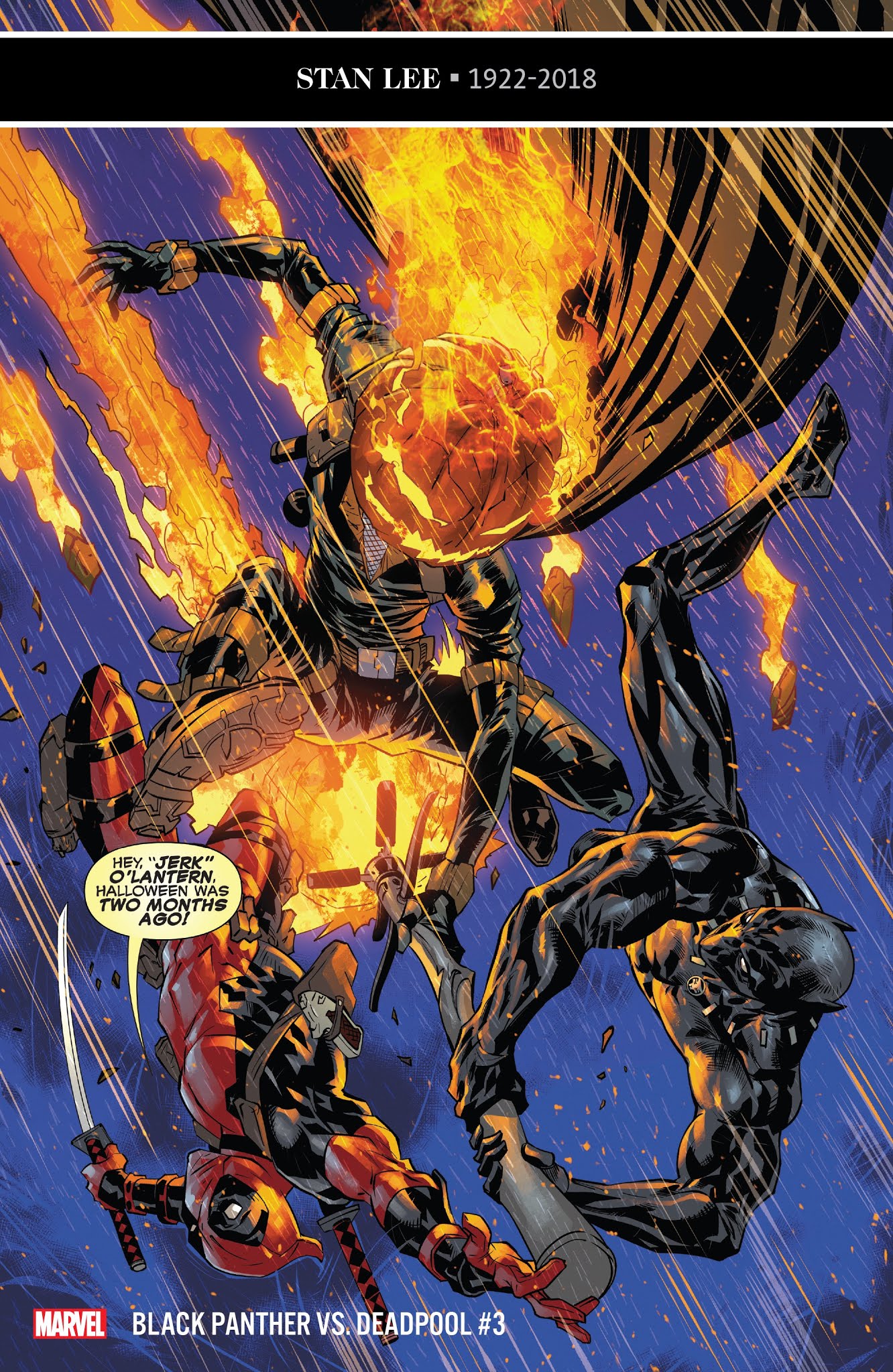 Read online Black Panther vs Deadpool comic -  Issue #3 - 1