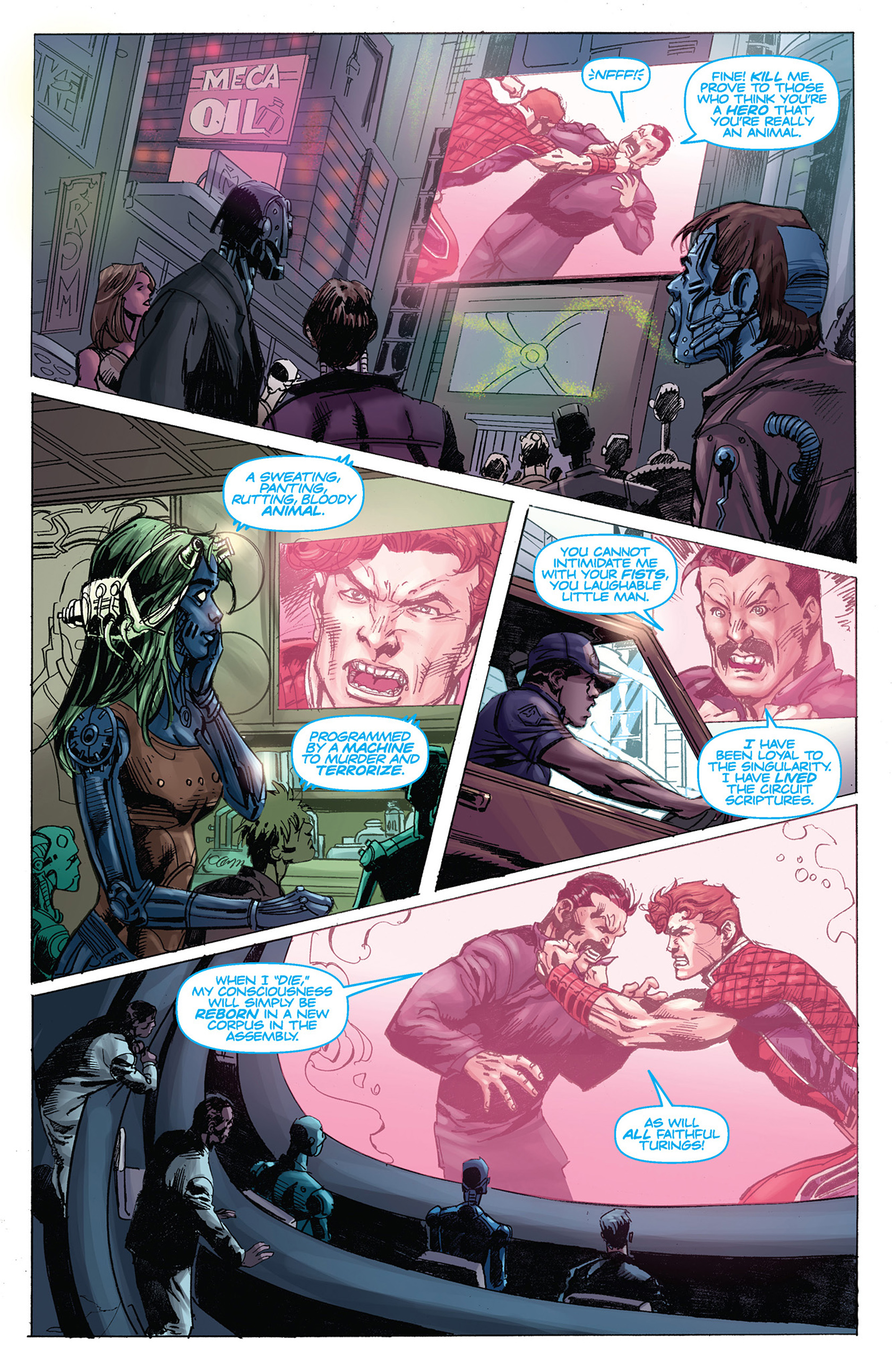 Read online Magnus Robot Fighter (2014) comic -  Issue #9 - 19