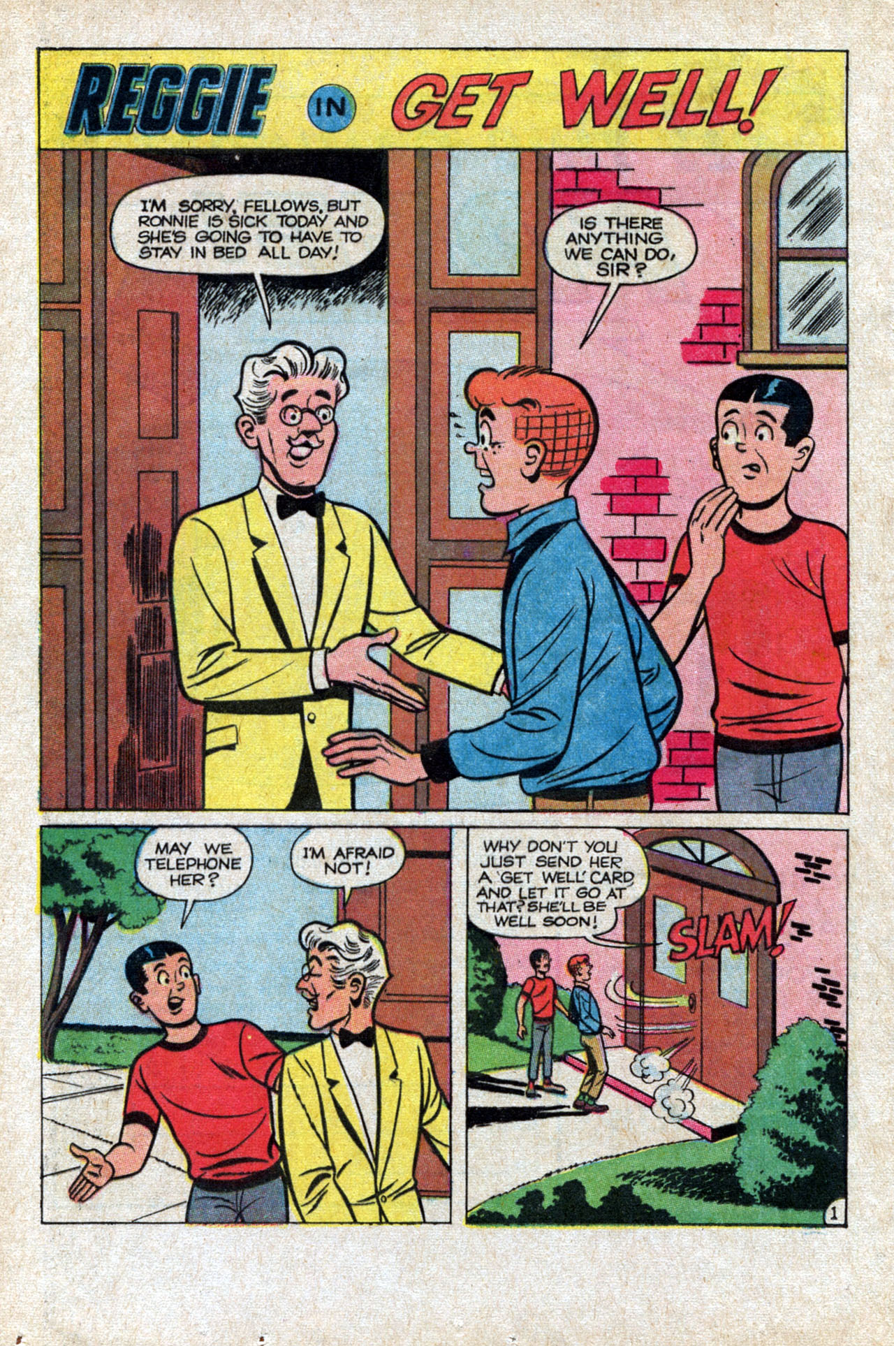 Read online Reggie and Me (1966) comic -  Issue #21 - 20