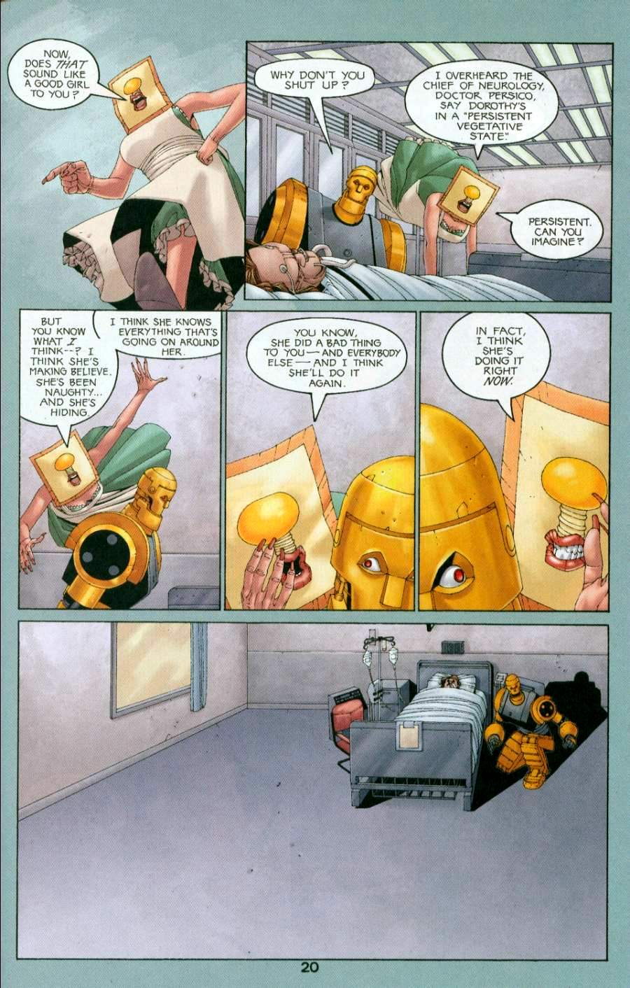 Read online Doom Patrol (2001) comic -  Issue #9 - 21