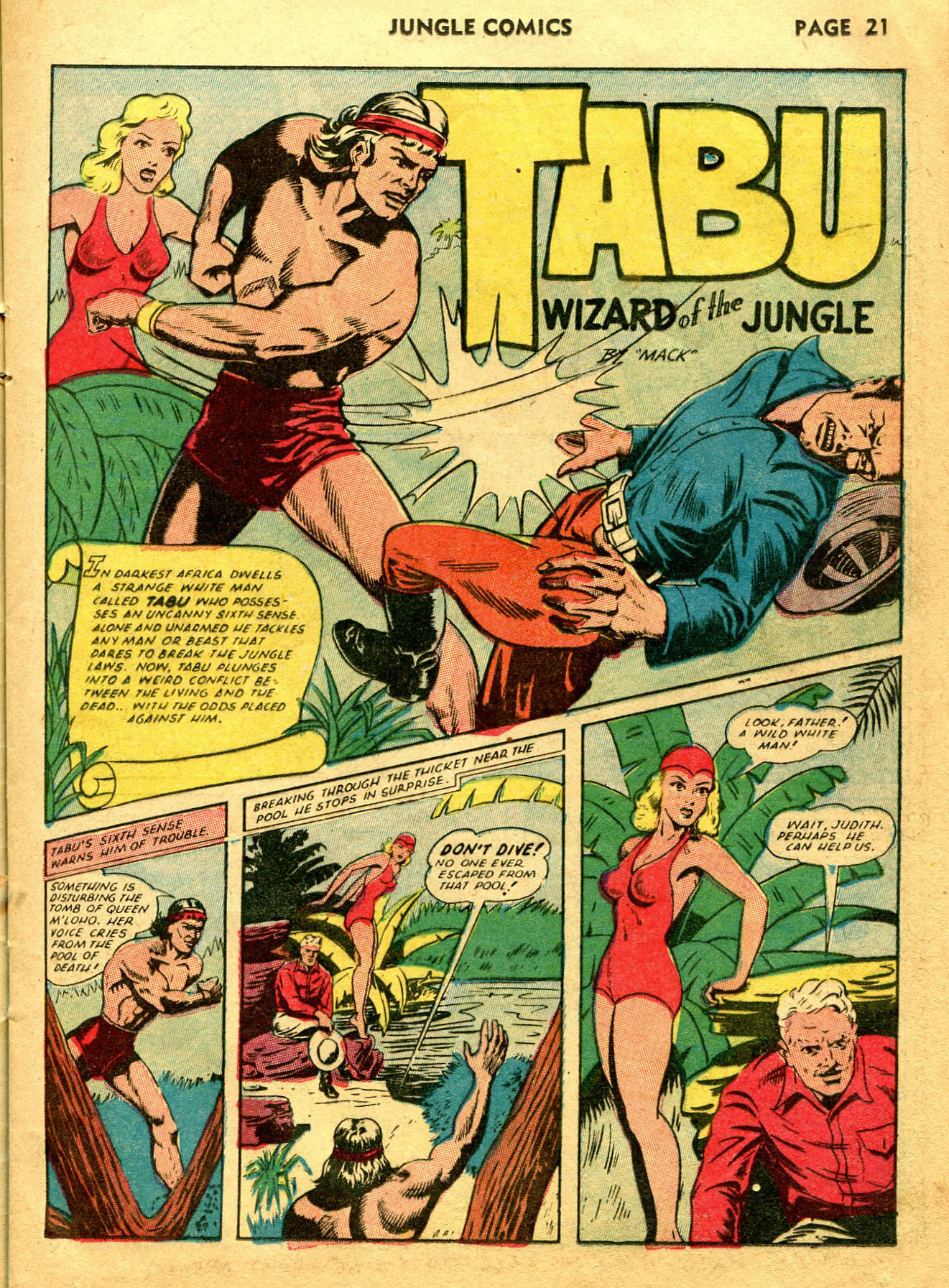 Read online Jungle Comics comic -  Issue #33 - 23