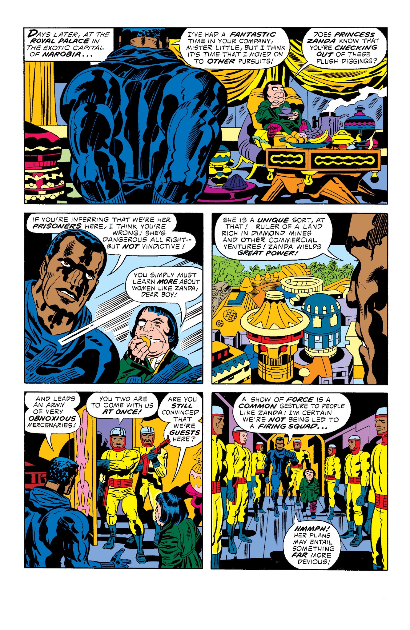 Read online Marvel Masterworks: The Black Panther comic -  Issue # TPB 2 - 70