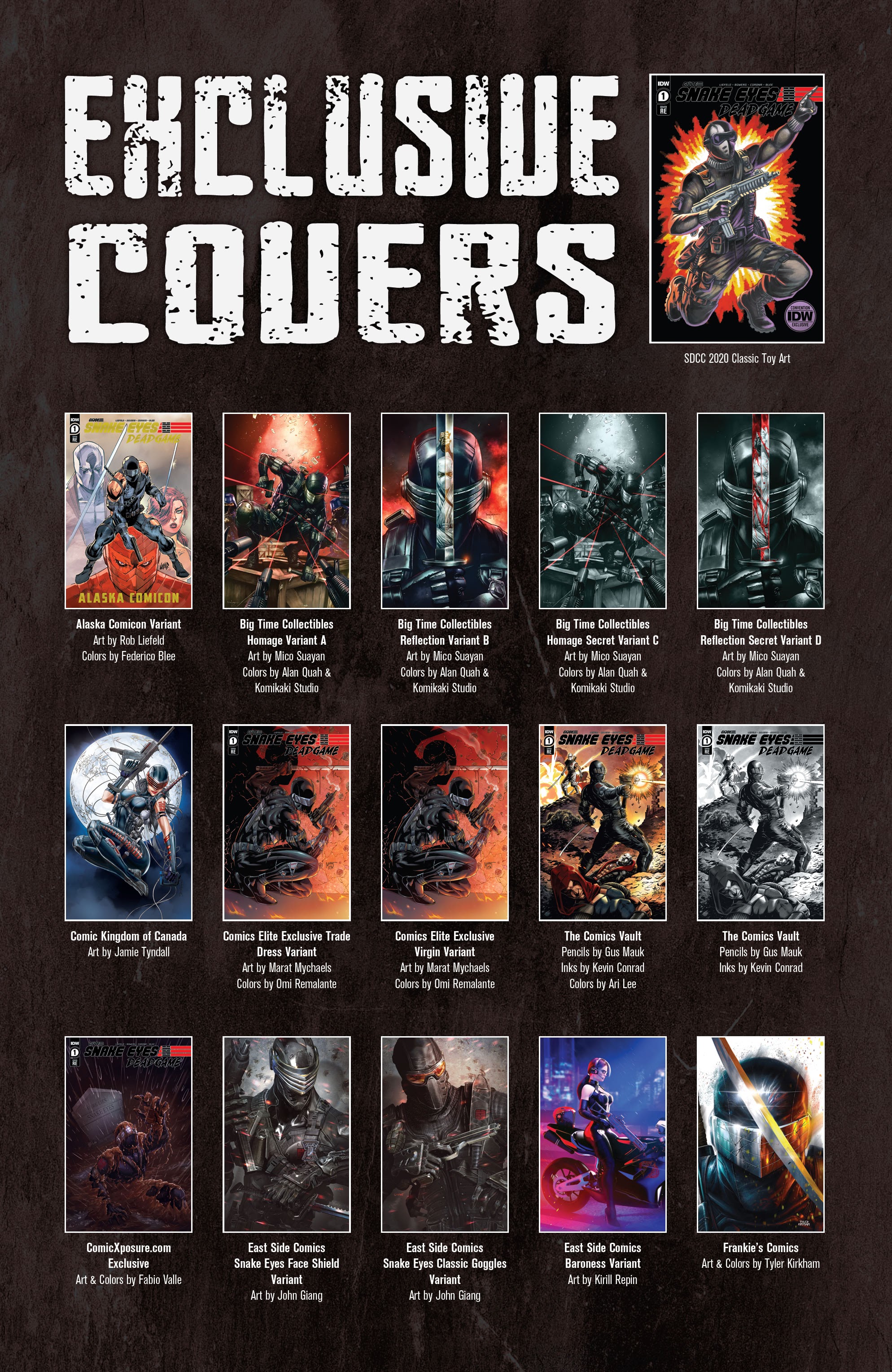 Read online Snake Eyes: Deadgame comic -  Issue #1 - 28