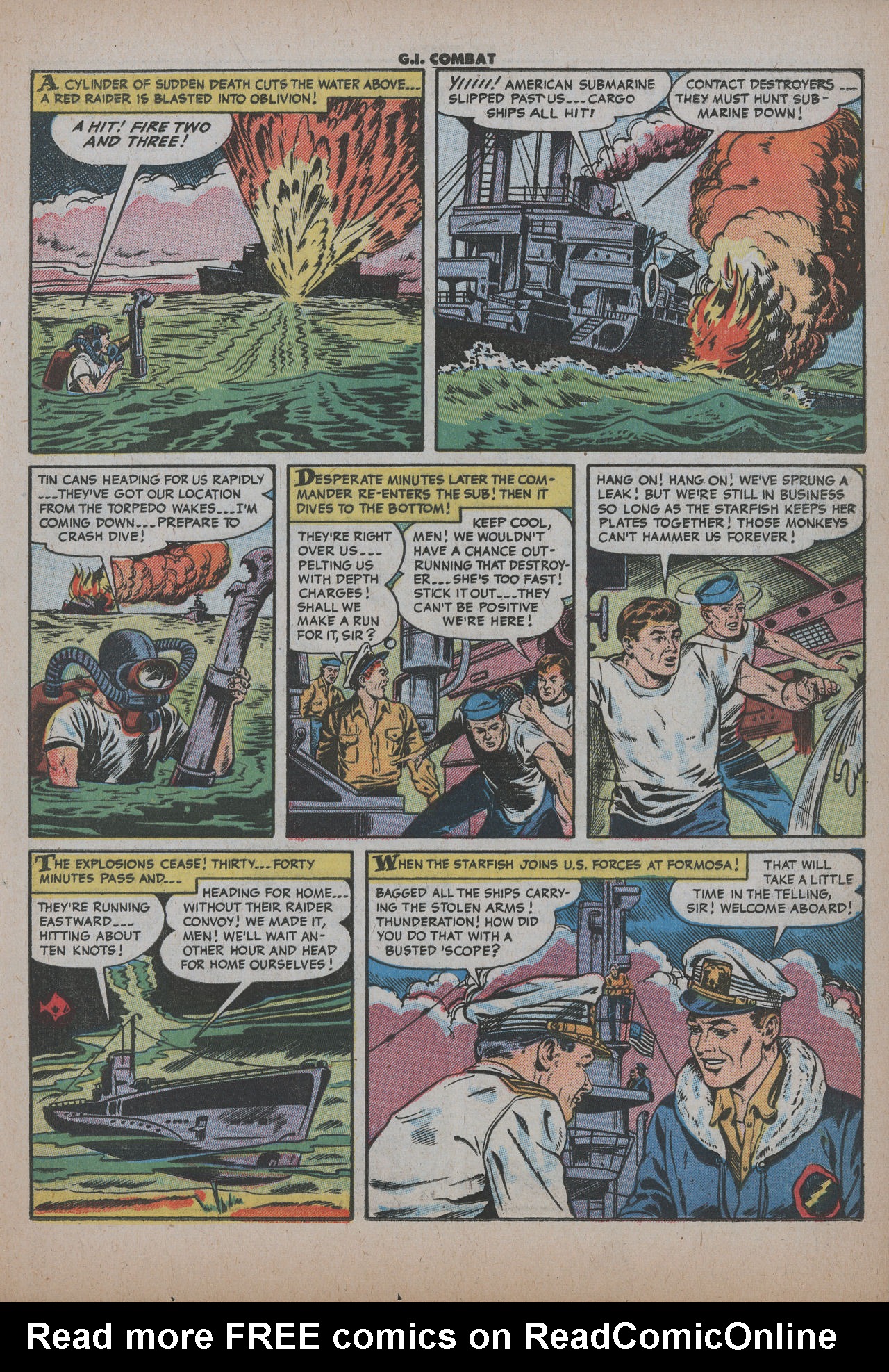 Read online G.I. Combat (1952) comic -  Issue #26 - 17