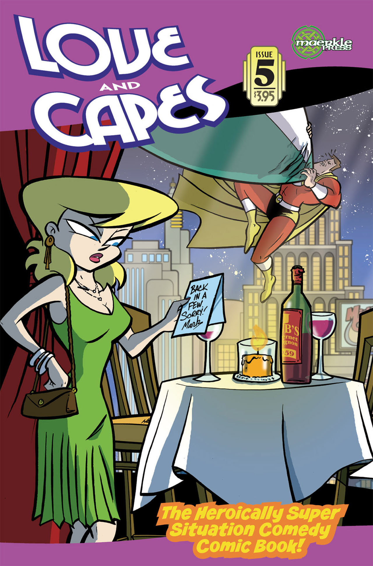 Read online Love and Capes comic -  Issue #5 - 1