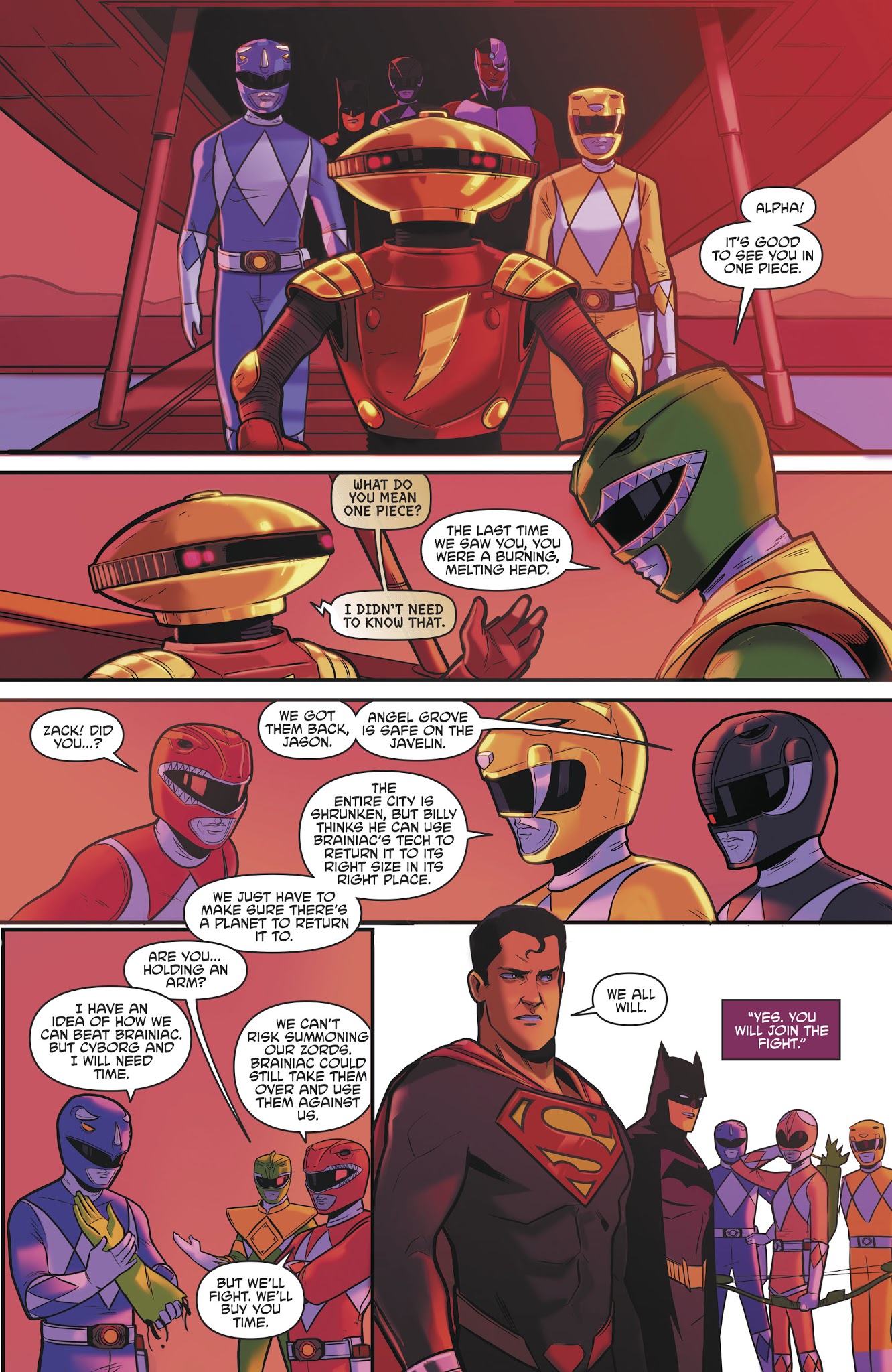 Read online Justice League/Mighty Morphin' Power Rangers comic -  Issue #5 - 20