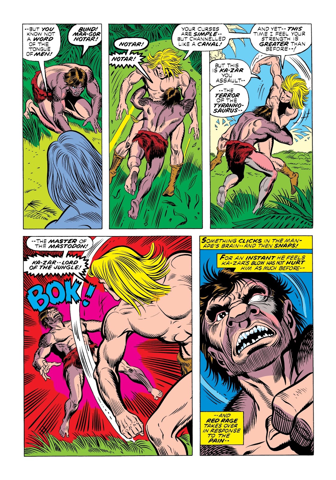 Marvel Masterworks: Ka-Zar issue TPB 2 - Page 212