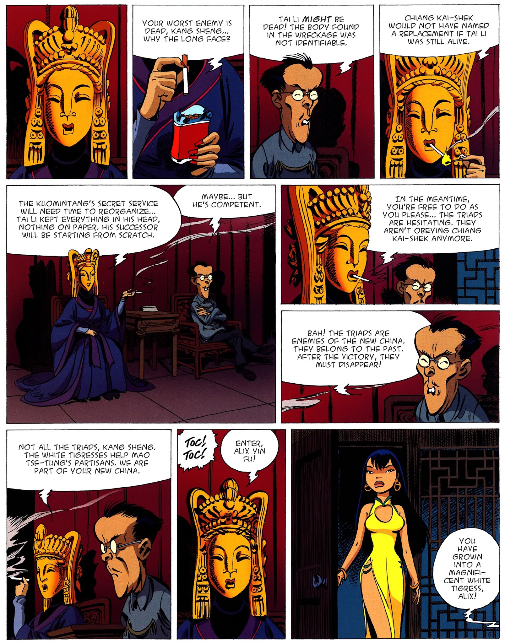 Read online Tigresse Blanche comic -  Issue #4 - 8