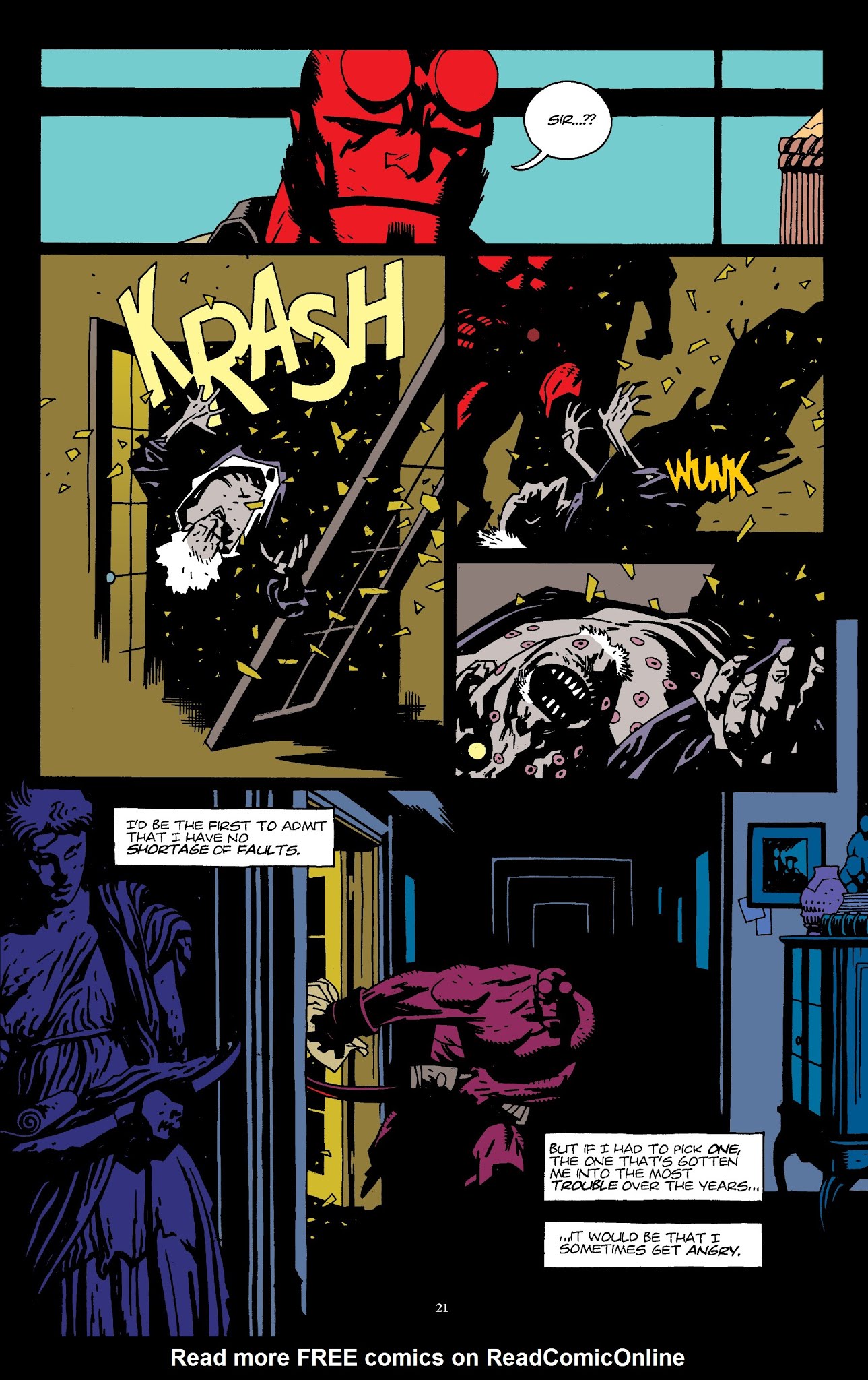 Read online Hellboy Omnibus comic -  Issue # TPB 1 (Part 1) - 22