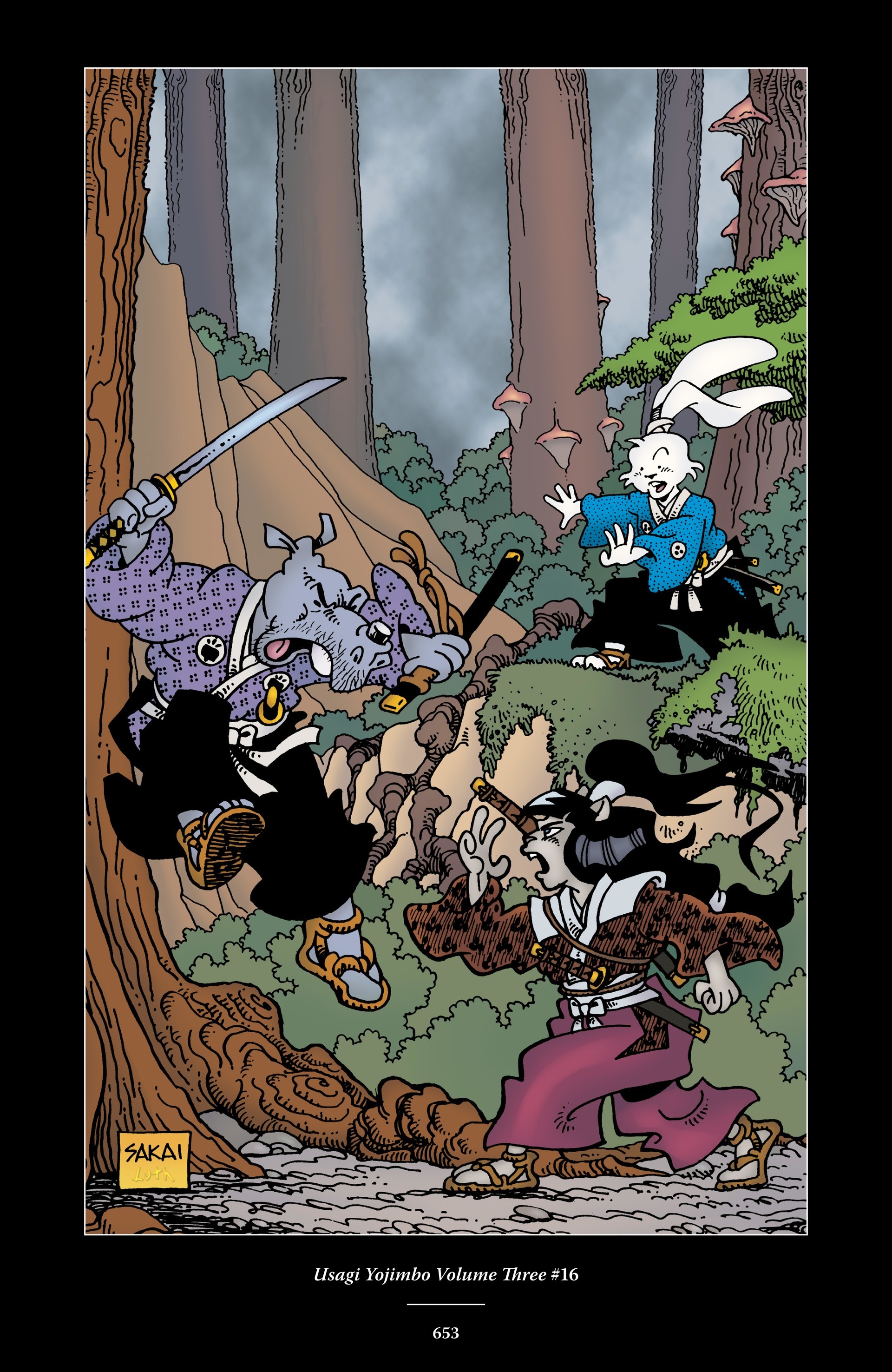 Read online The Usagi Yojimbo Saga (2021) comic -  Issue # TPB 2 (Part 7) - 39