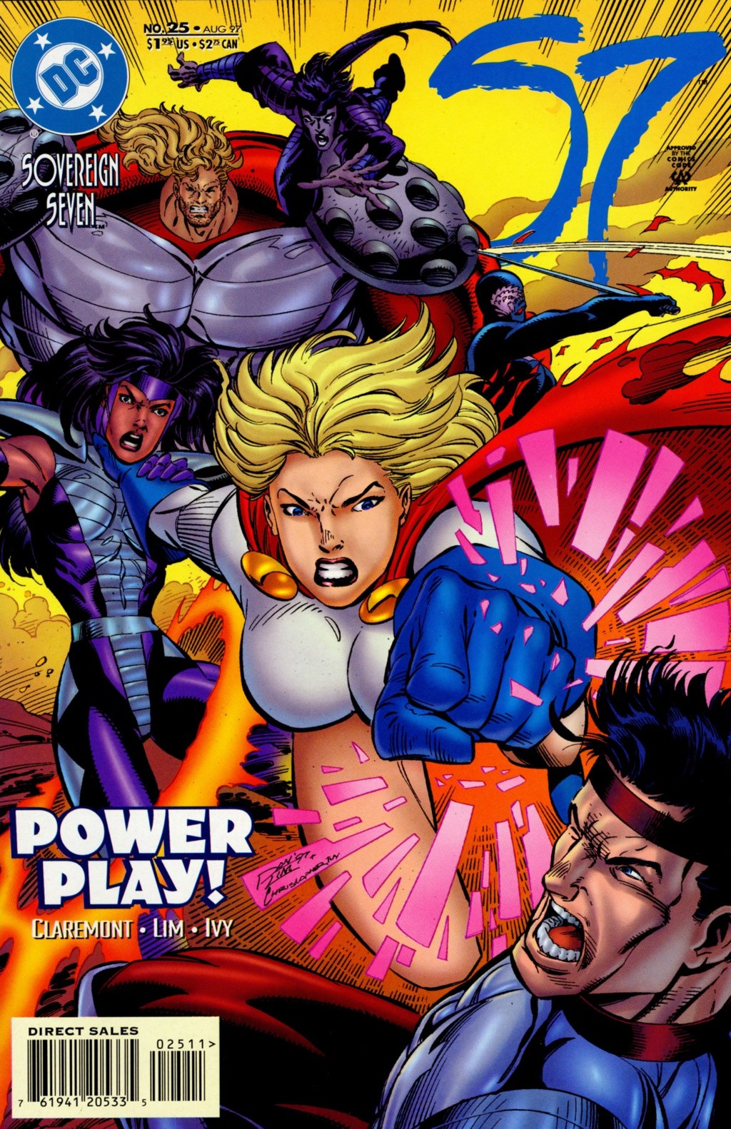 Read online Sovereign Seven comic -  Issue #25 - 1