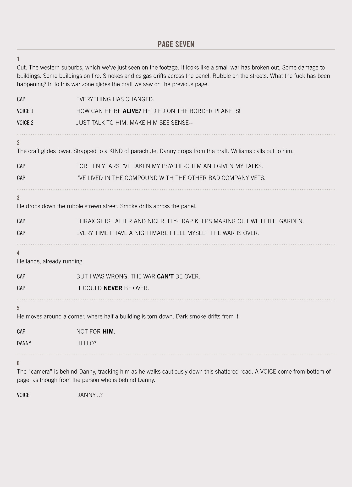 Read online 2000 AD Script Book comic -  Issue # TPB (Part 1) - 46