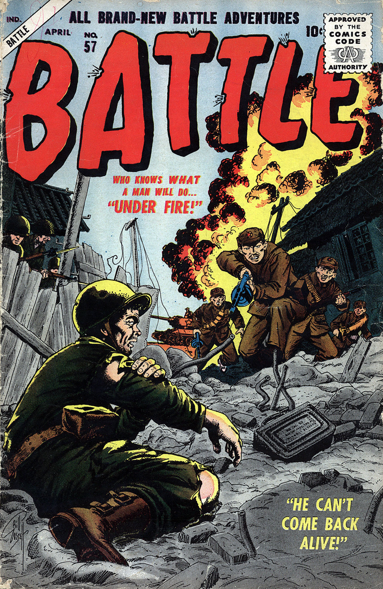 Read online Battle comic -  Issue #57 - 1