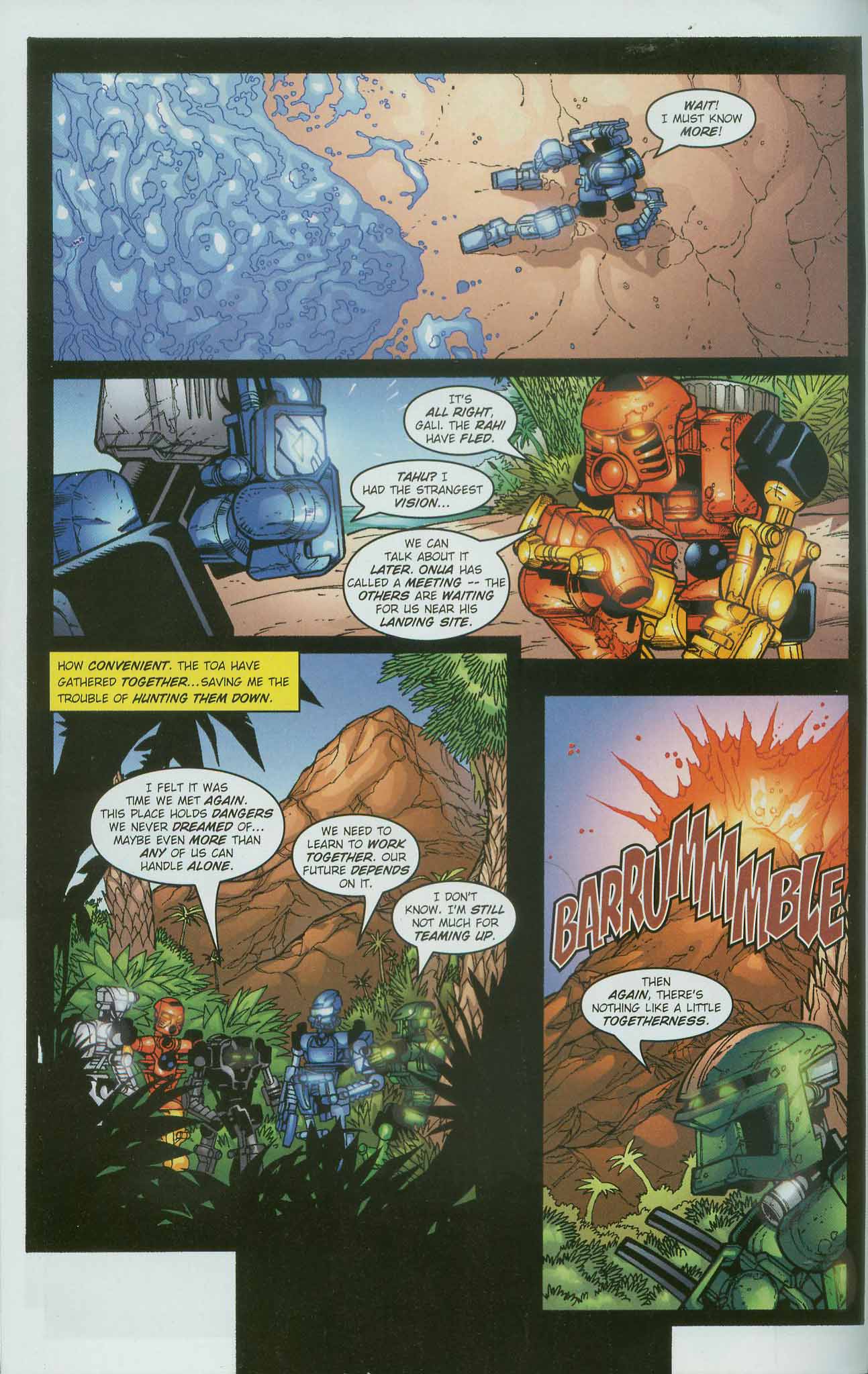 Read online Bionicle comic -  Issue #3 - 8