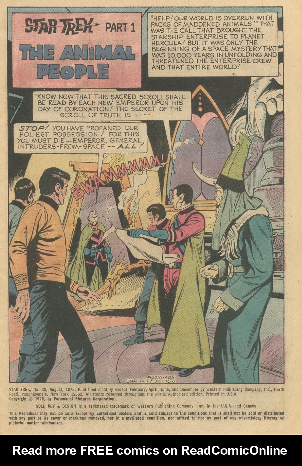 Read online Star Trek (1967) comic -  Issue #32 - 2