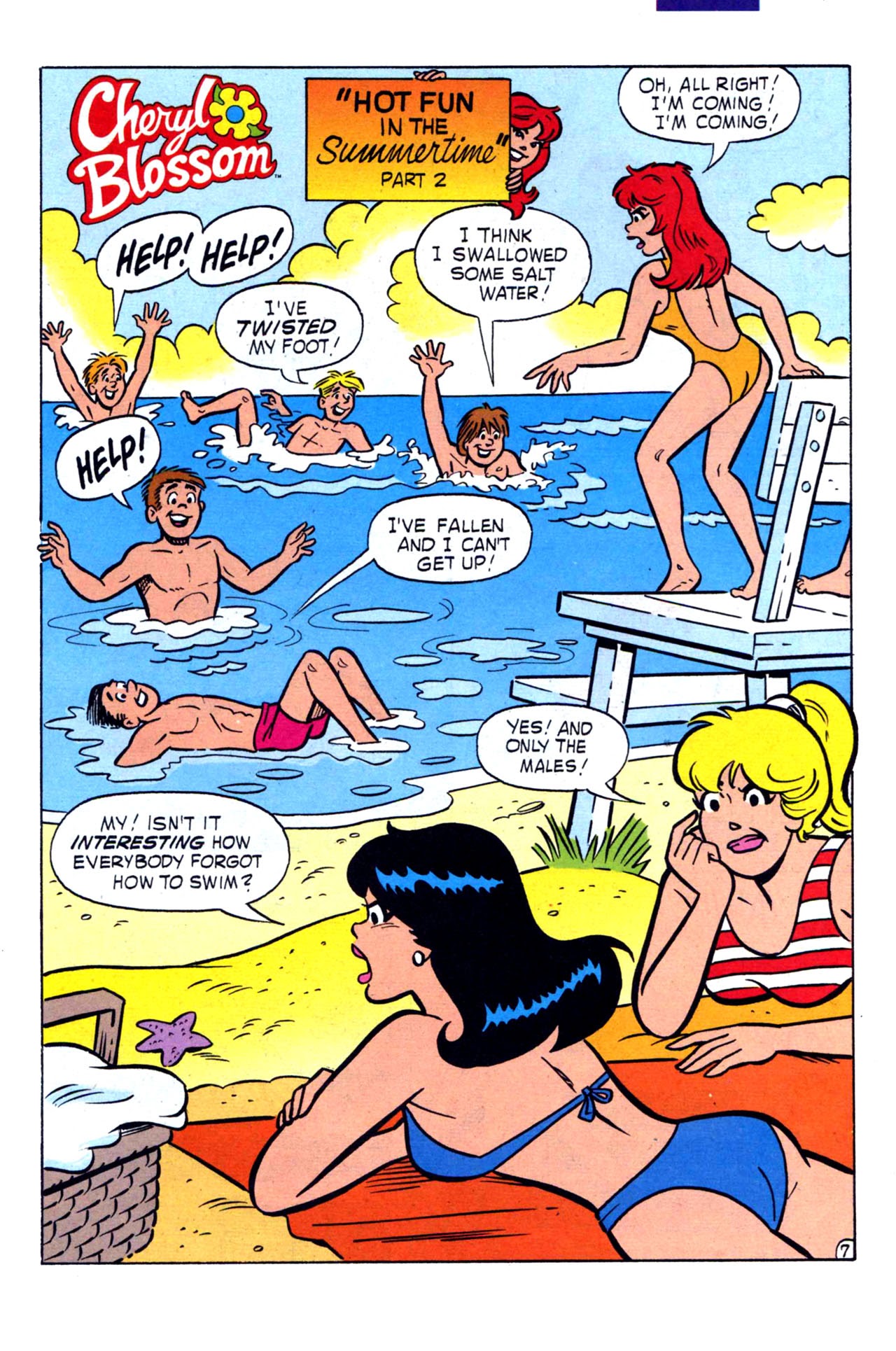 Read online Cheryl Blossom (1995) comic -  Issue #1 - 13