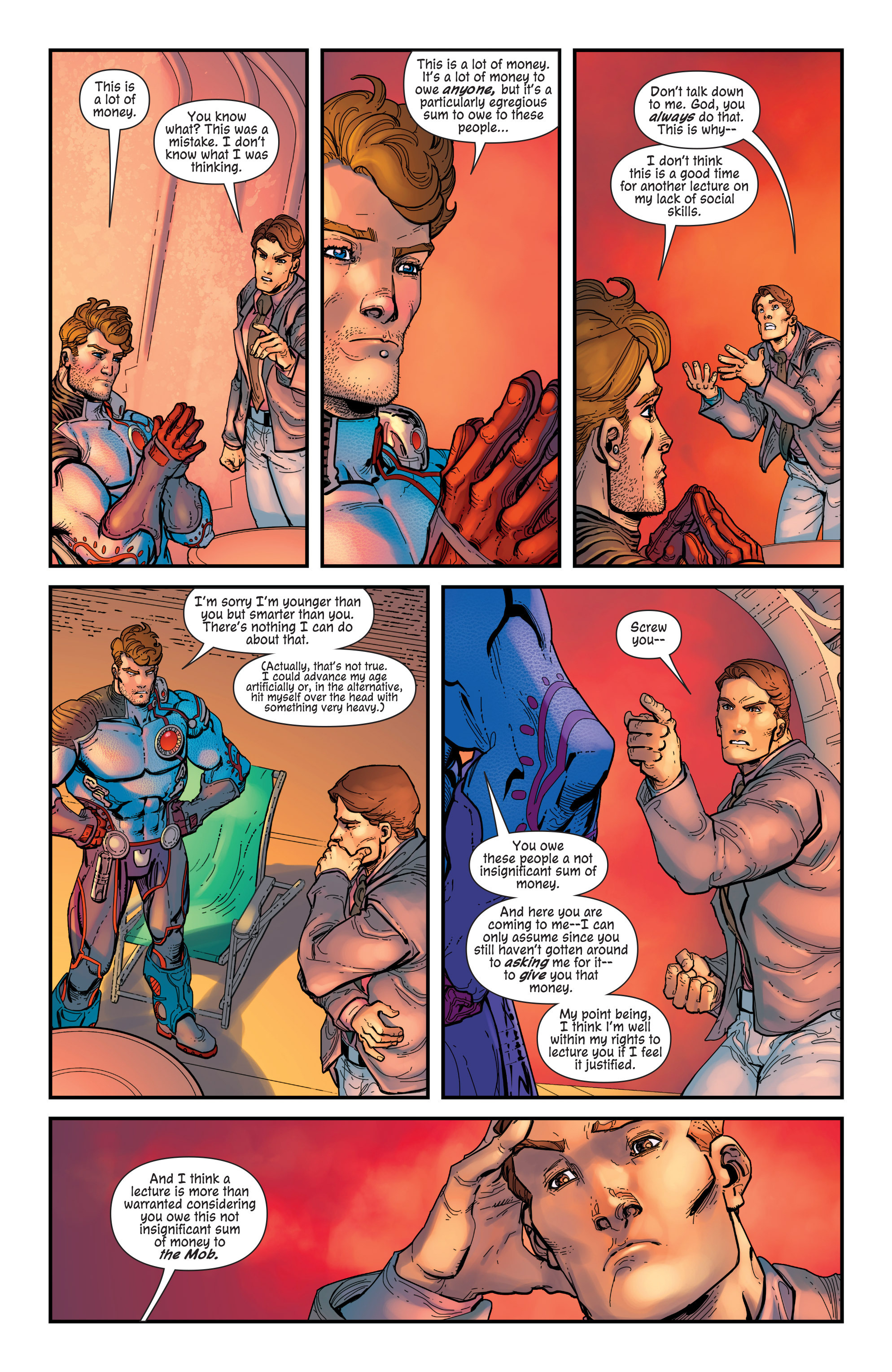 Read online The Infinite Adventures of Jonas Quantum comic -  Issue #4 - 11