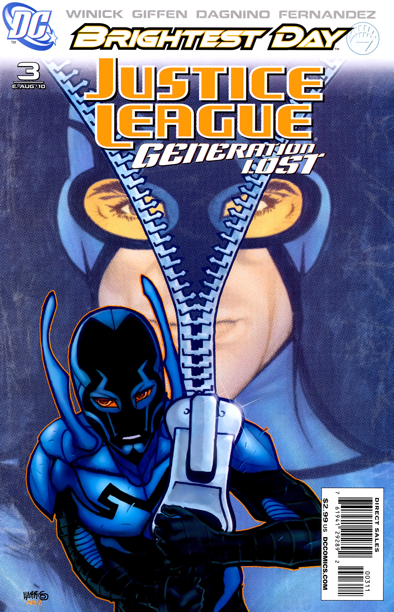 Read online Justice League: Generation Lost comic -  Issue #3 - 1