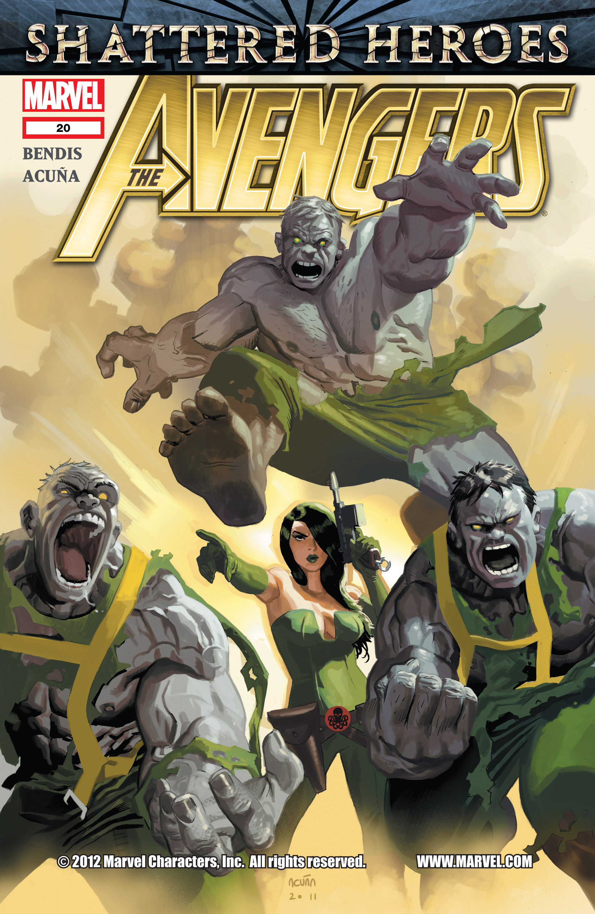 Read online Avengers (2010) comic -  Issue #20 - 1