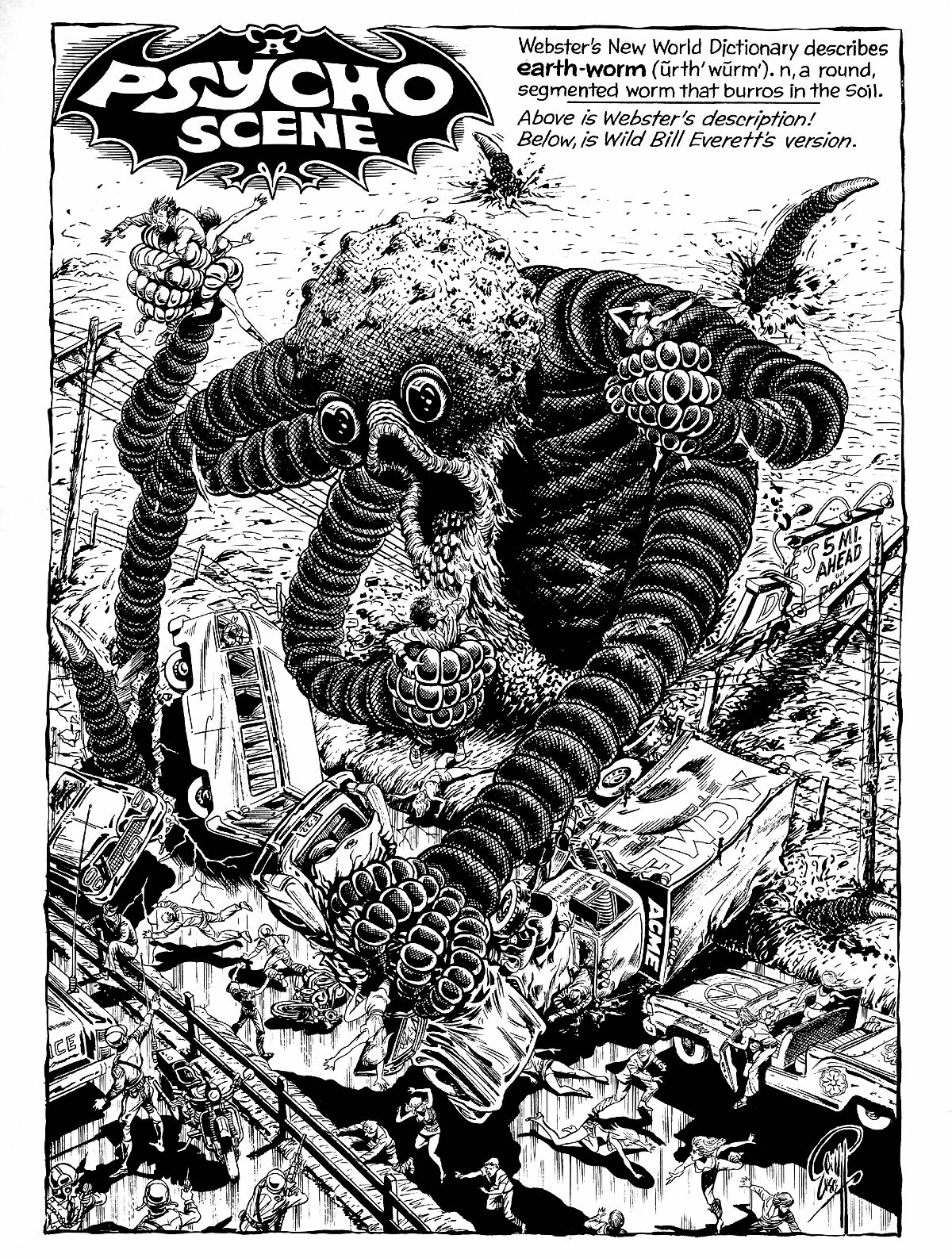 Read online Psycho comic -  Issue #5 - 3