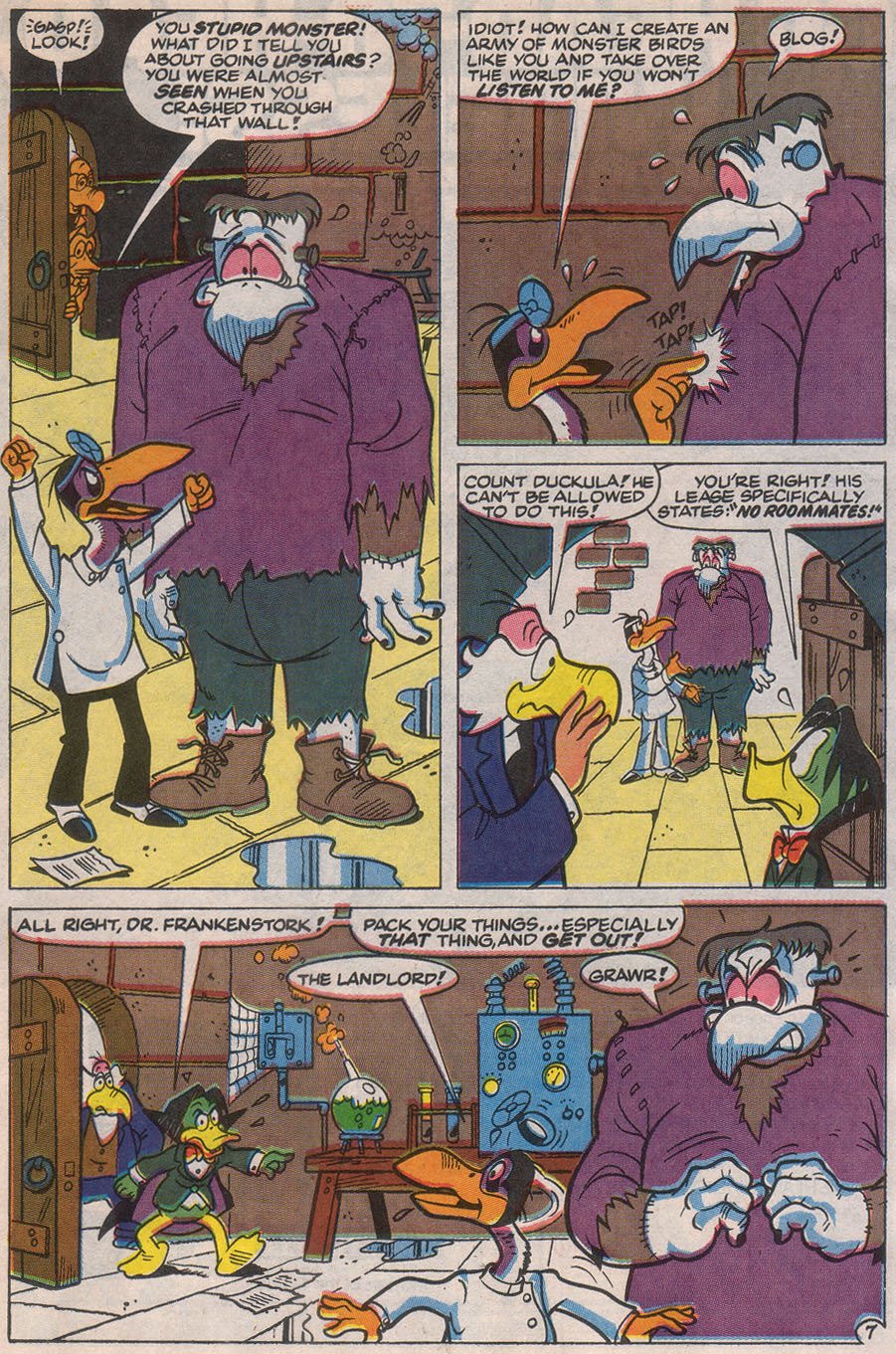 Read online Count Duckula comic -  Issue #10 - 11