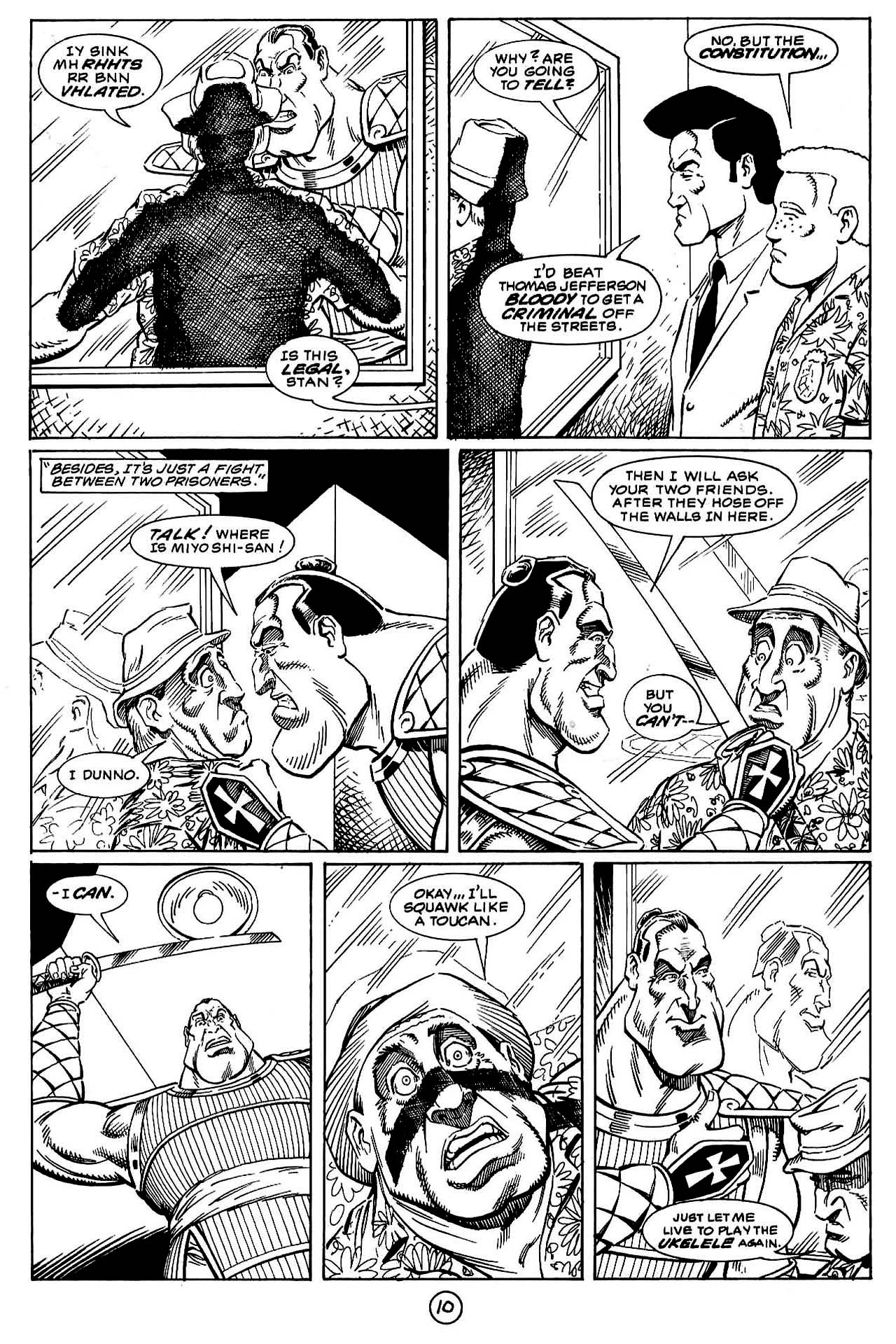 Read online Paul the Samurai (1992) comic -  Issue #6 - 11