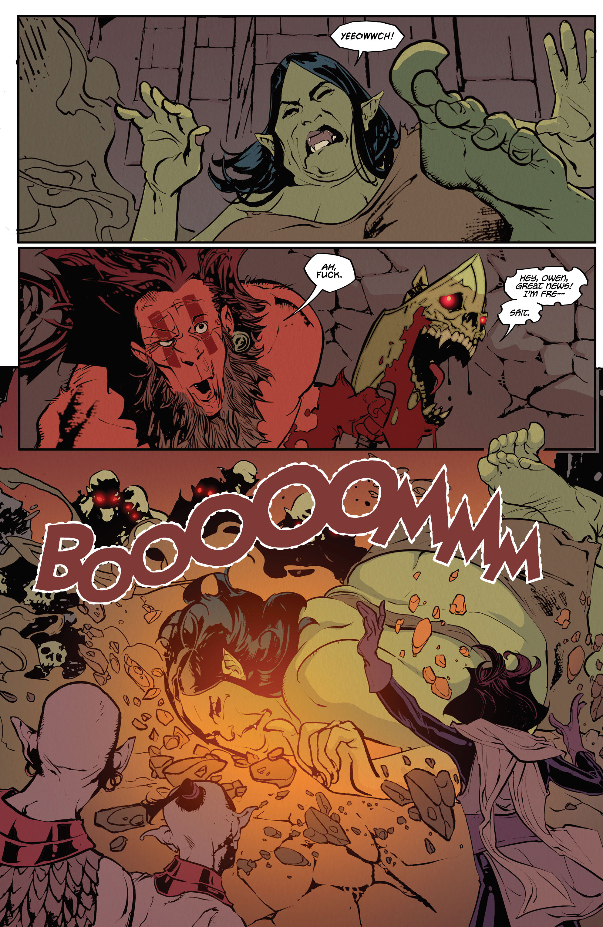 Read online Barbaric: Axe to Grind comic -  Issue #1 - 9