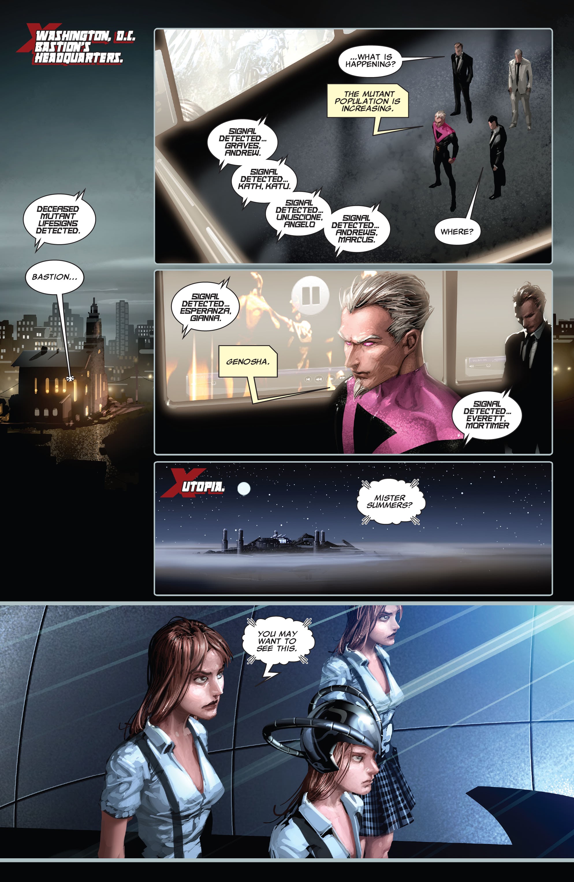 Read online X-Men Milestones: Necrosha comic -  Issue # TPB (Part 1) - 49