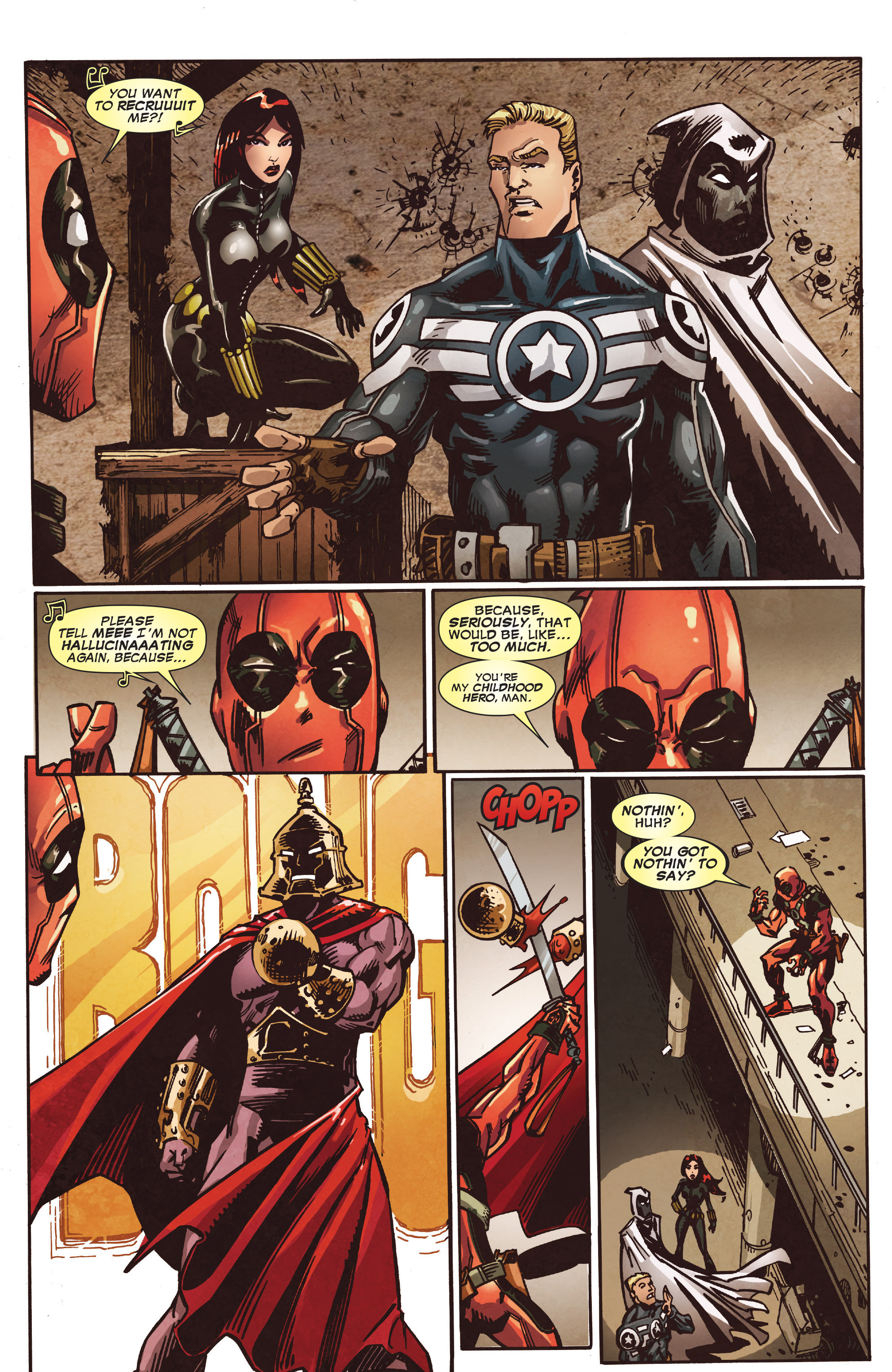 Read online True Believers: Deadpool the Musical comic -  Issue # Full - 18