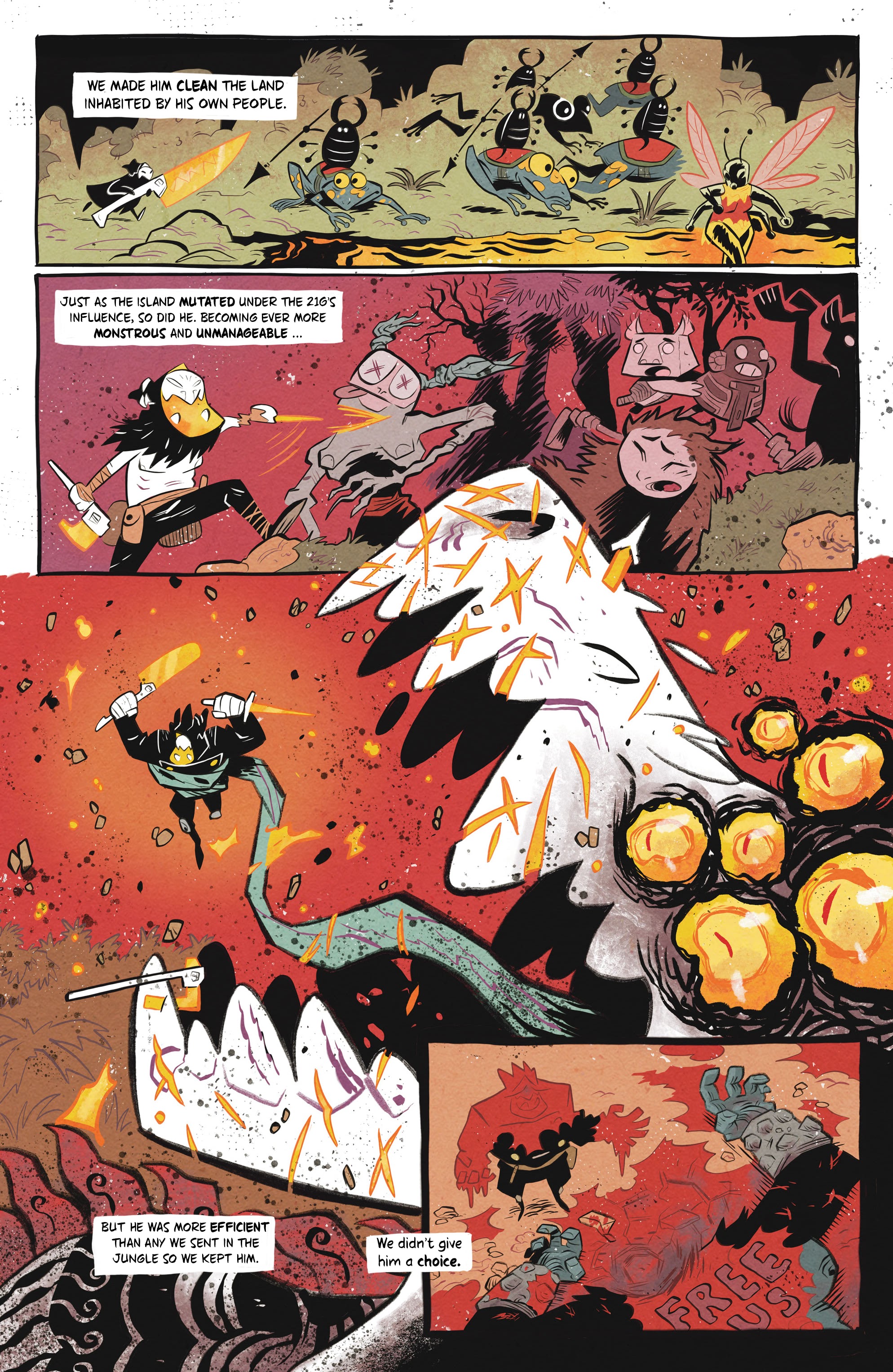 Read online Monkey Meat comic -  Issue #1 - 12