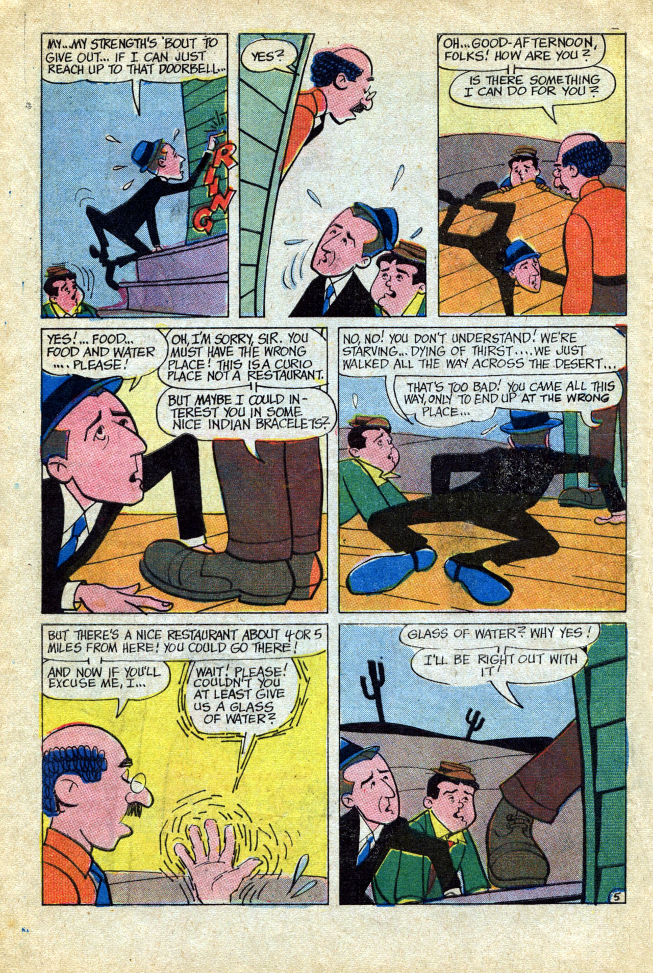 Read online Abbott & Costello comic -  Issue #8 - 8