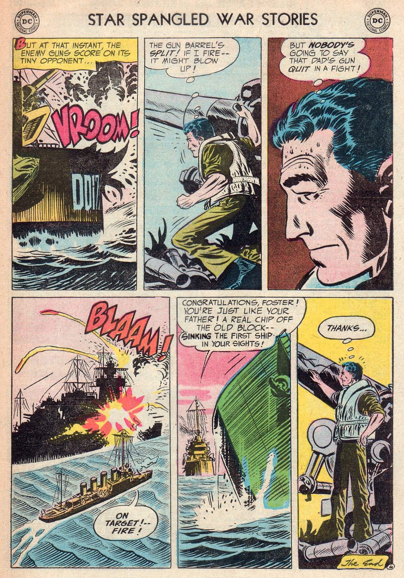 Read online Star Spangled War Stories (1952) comic -  Issue #33 - 33