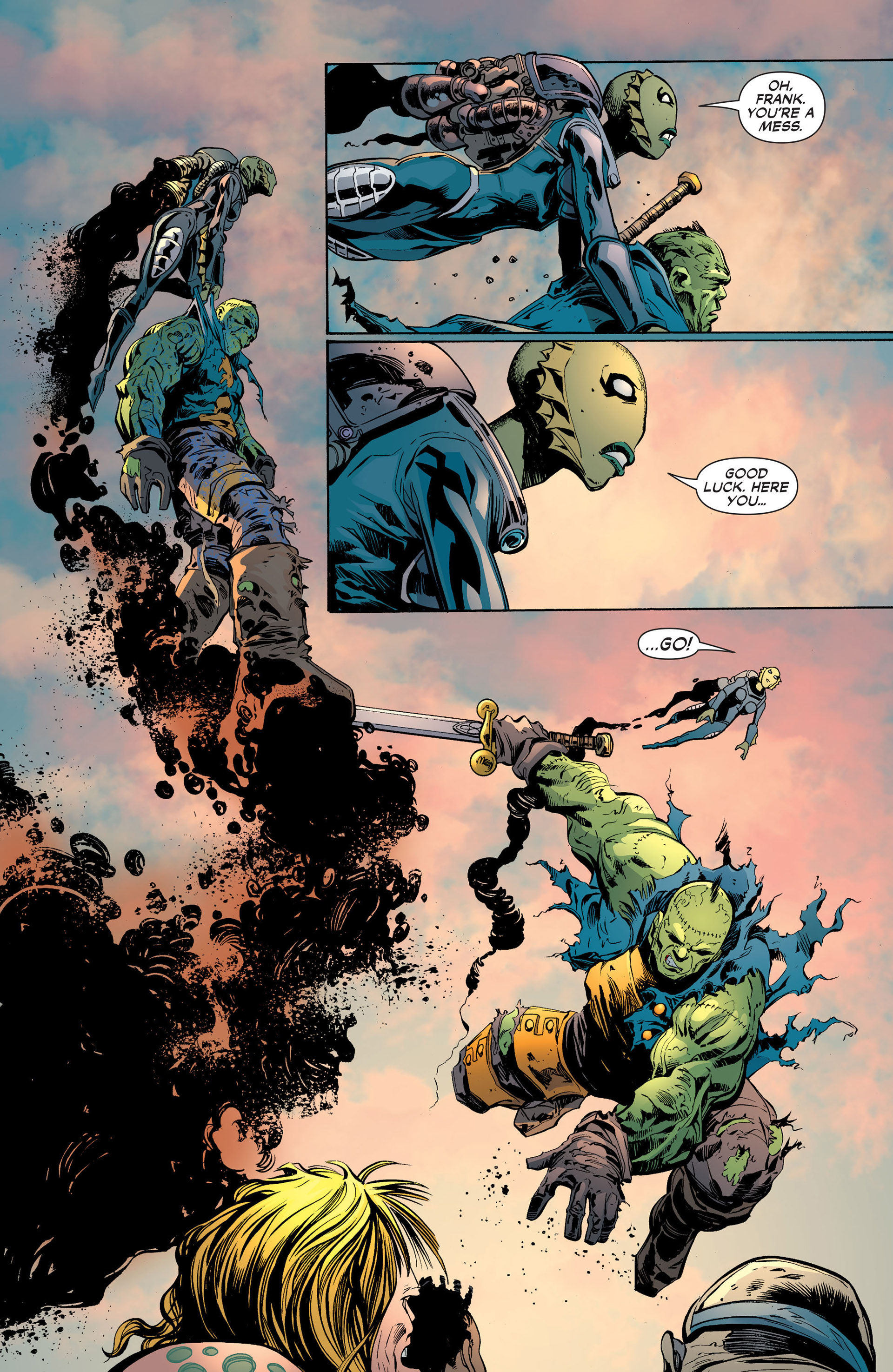 Read online Frankenstein, Agent of S.H.A.D.E. comic -  Issue #16 - 19