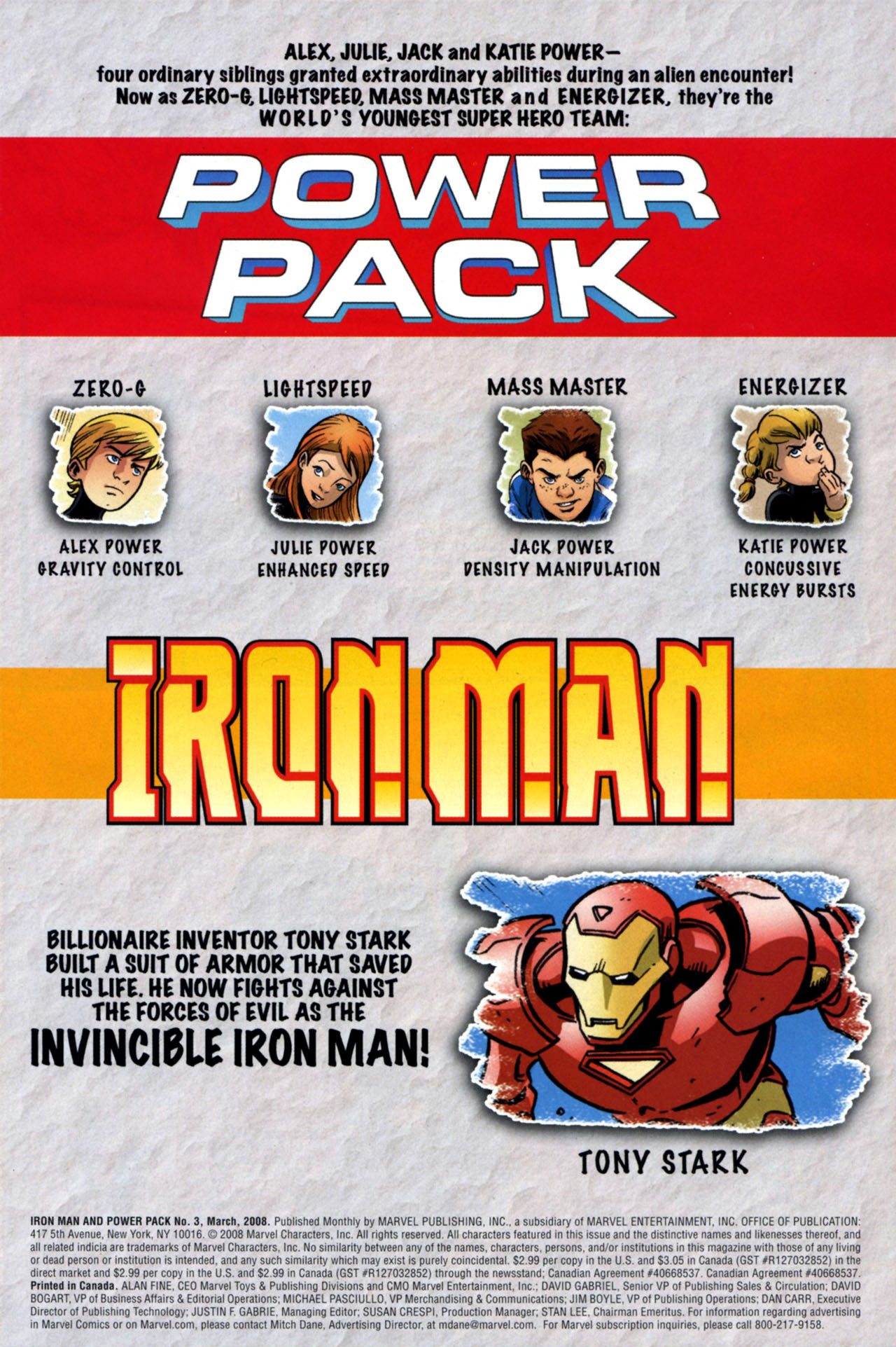 Read online Iron Man and Power Pack comic -  Issue #3 - 4