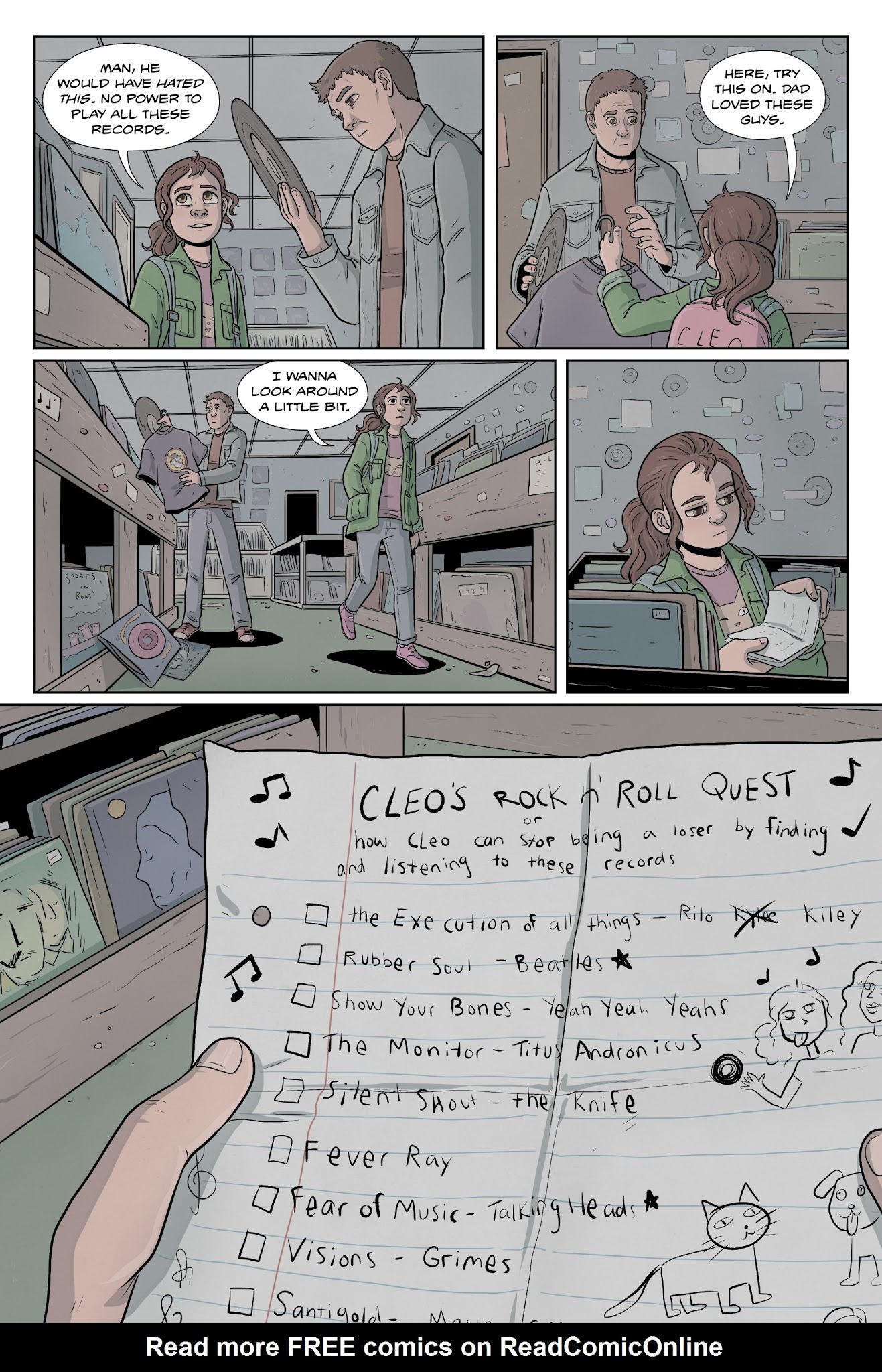 Read online Lifeformed: Cleo Makes Contact comic -  Issue # TPB - 95