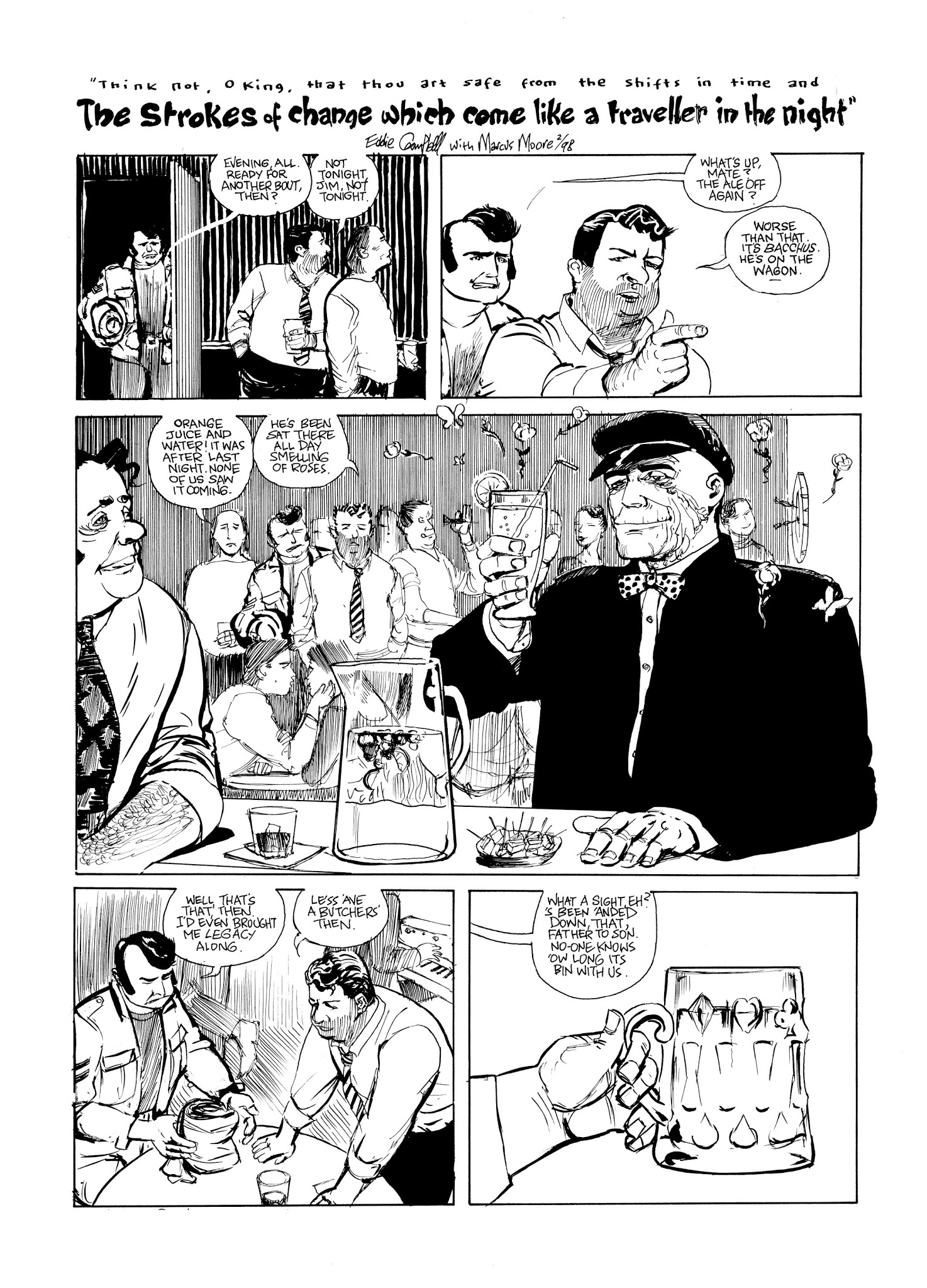 Read online Eddie Campbell's Bacchus comic -  Issue # TPB 3 - 173