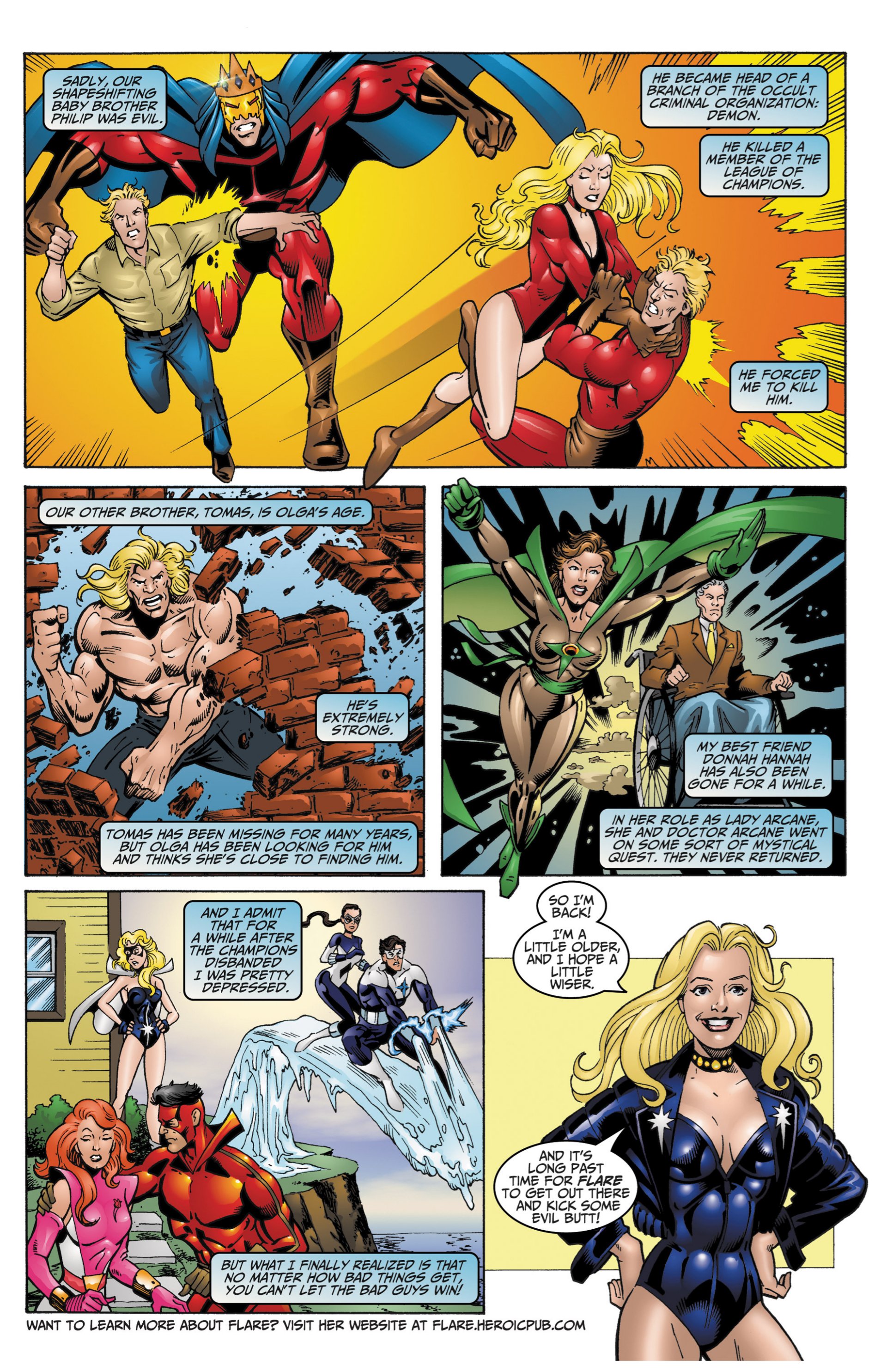 Read online Flare (2004) comic -  Issue #20 - 23