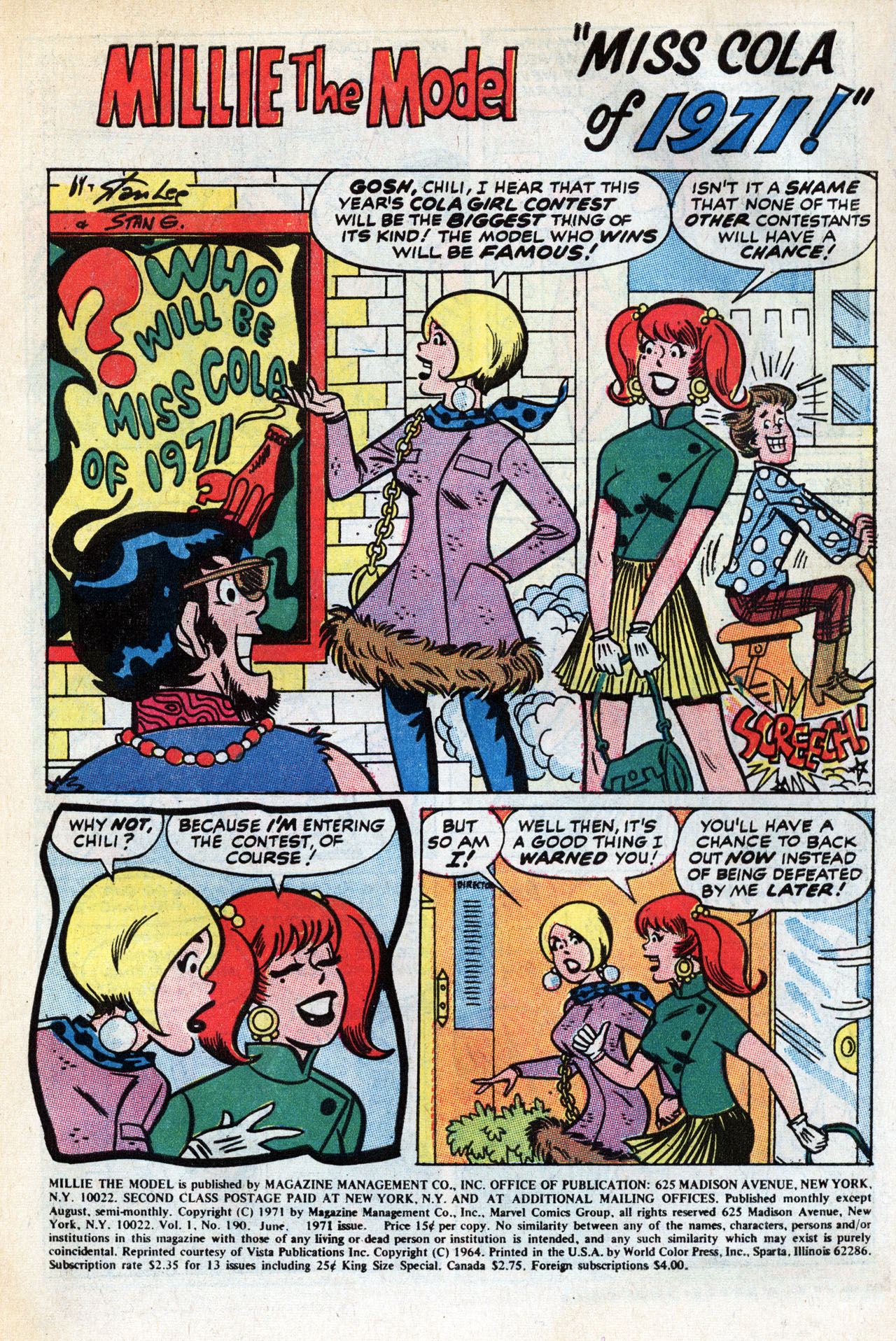 Read online Millie the Model comic -  Issue #190 - 3