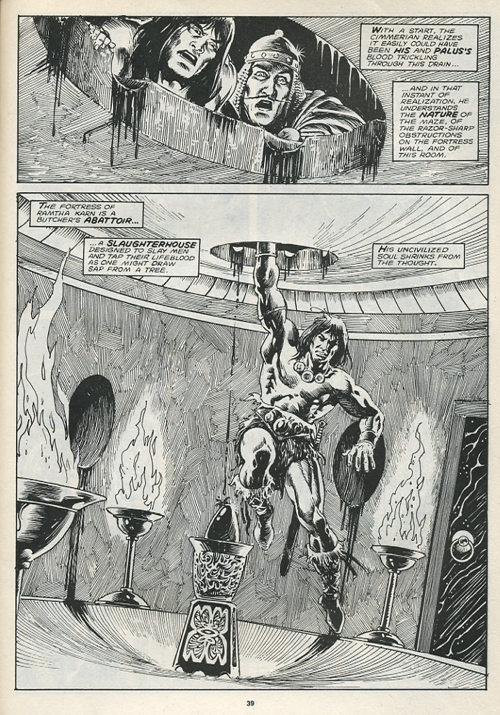 Read online The Savage Sword Of Conan comic -  Issue #174 - 41