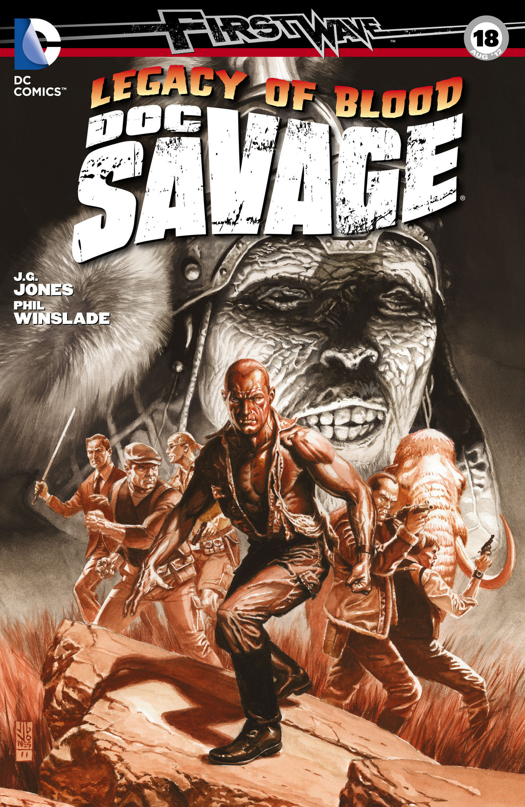 Read online Doc Savage (2010) comic -  Issue #18 - 1