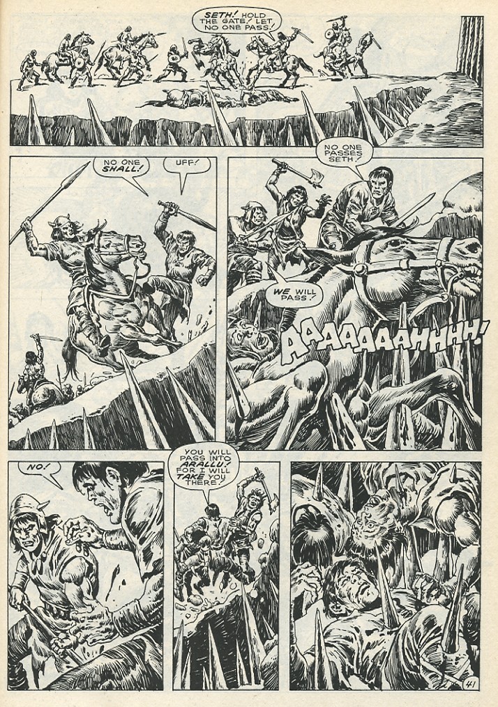 Read online The Savage Sword Of Conan comic -  Issue #142 - 47