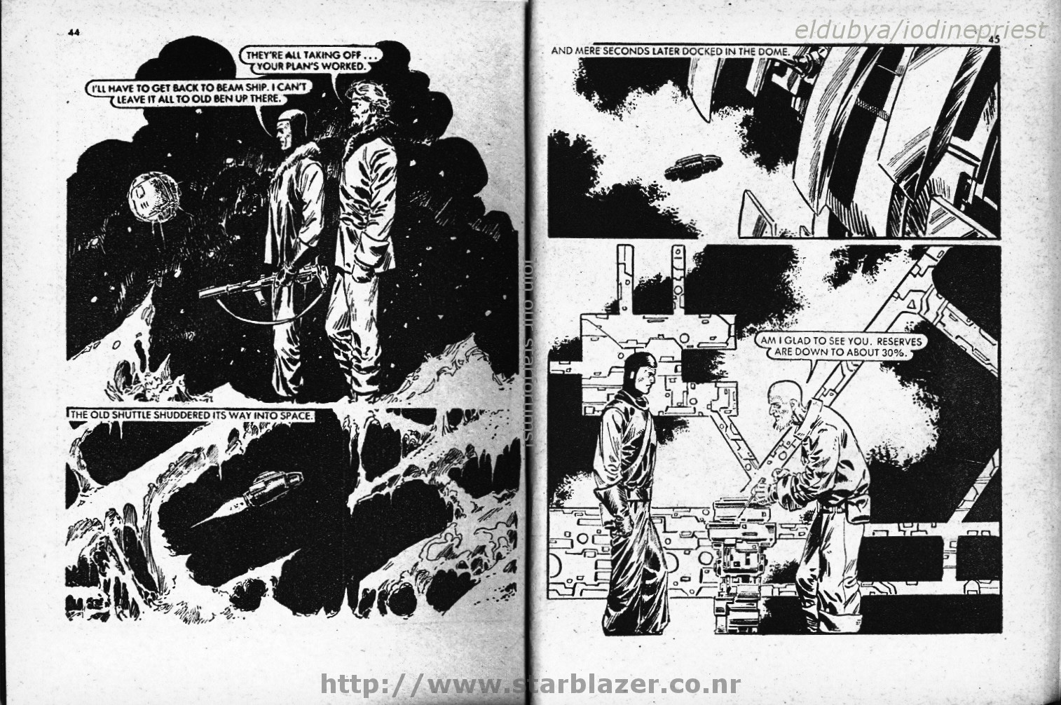 Read online Starblazer comic -  Issue #59 - 24