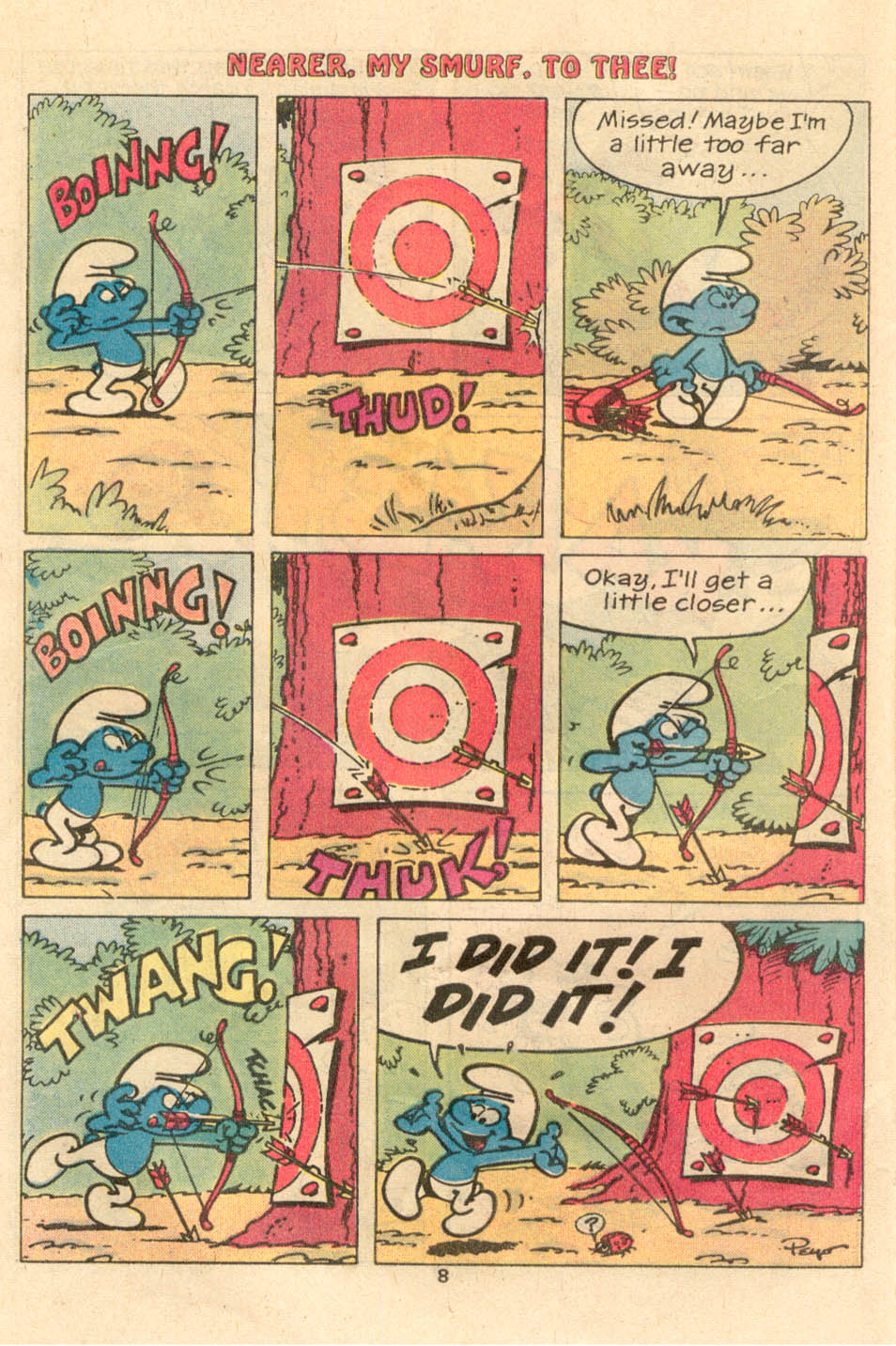 Read online Smurfs comic -  Issue #1 - 8