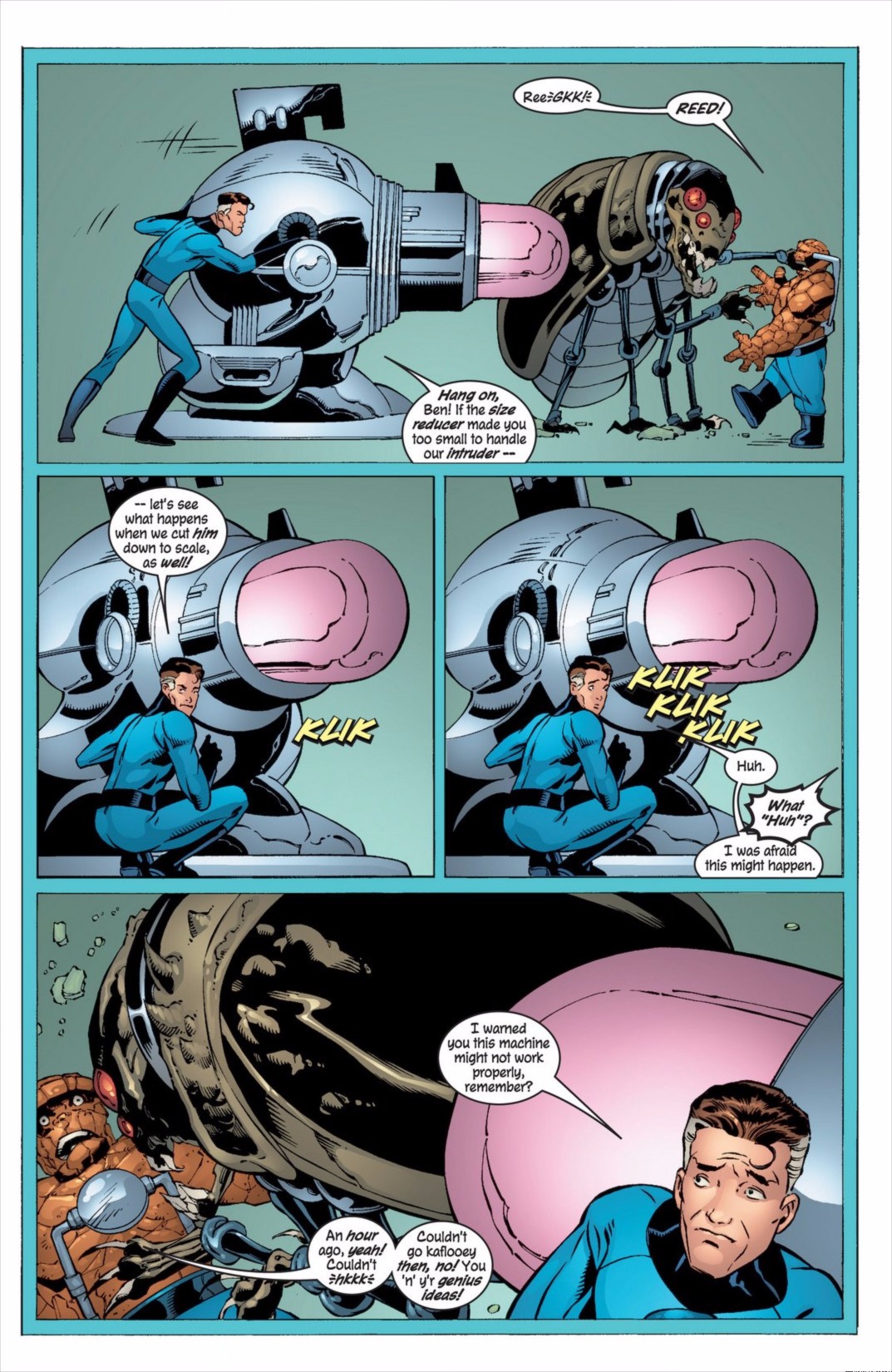 Read online Fantastic Four by Waid & Wieringo Ultimate Collection comic -  Issue # TPB 1 - 149