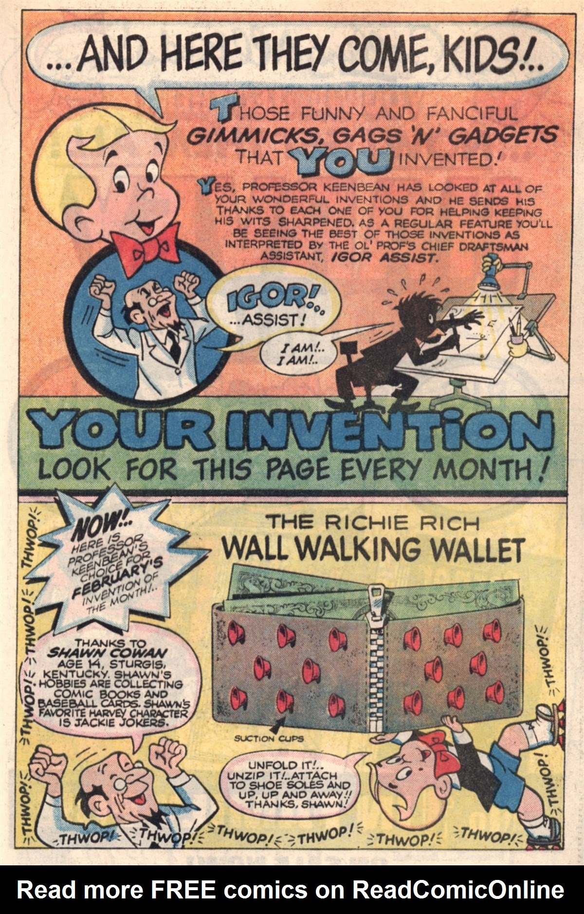 Read online Harvey Hits Comics comic -  Issue #4 - 32