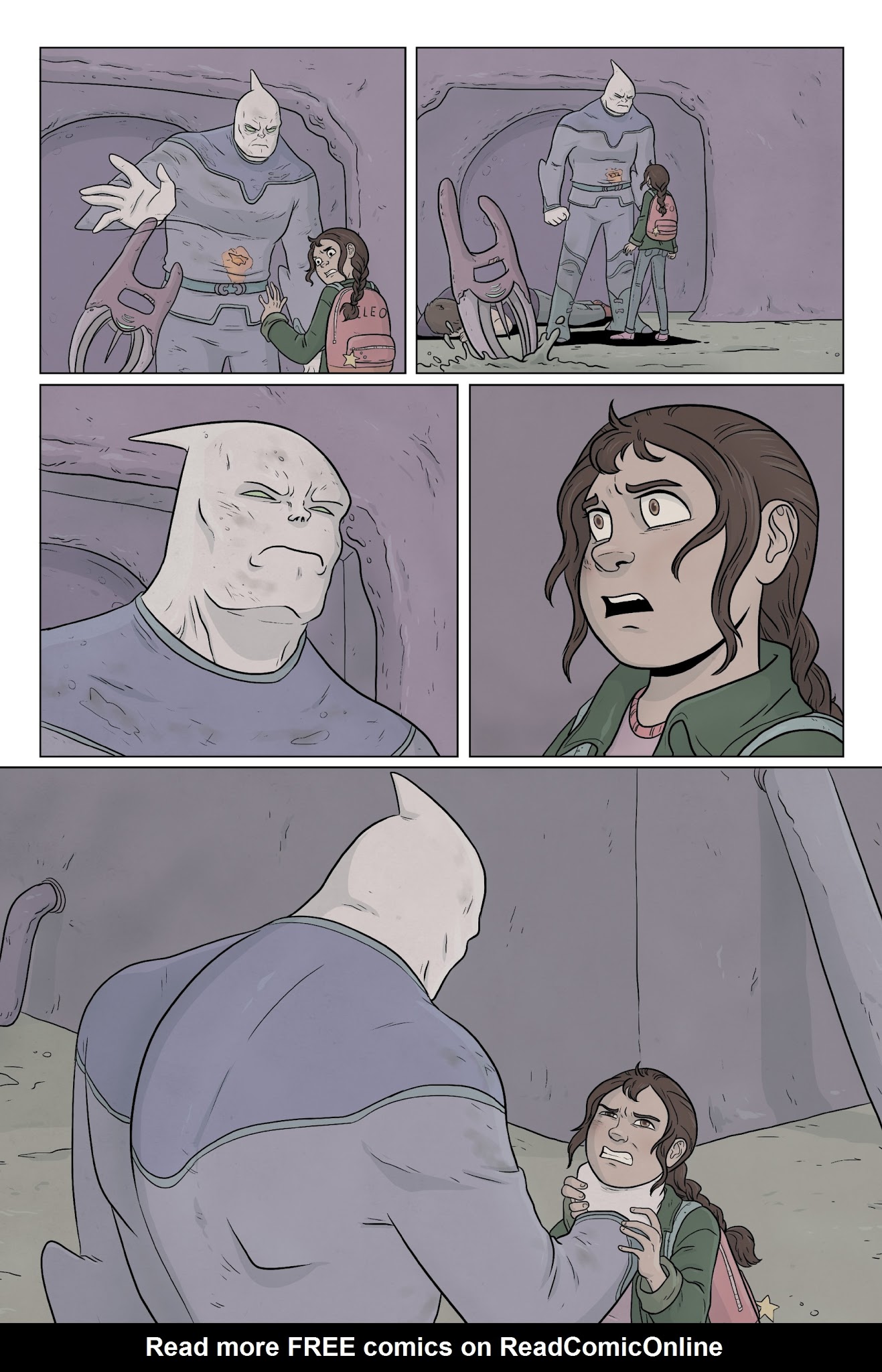 Read online Lifeformed: Cleo Makes Contact comic -  Issue # TPB - 178