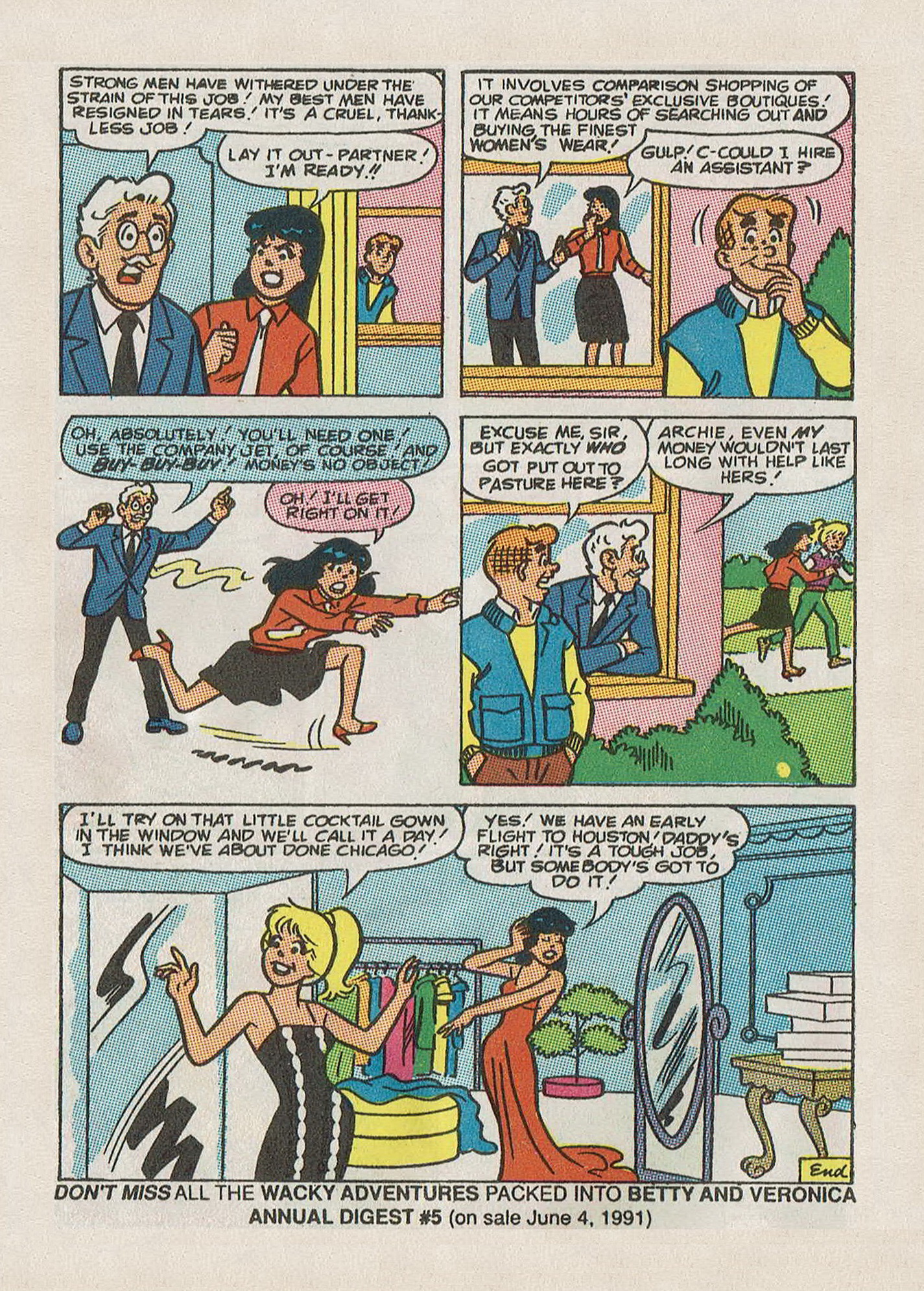 Read online Betty and Veronica Annual Digest Magazine comic -  Issue #5 - 58