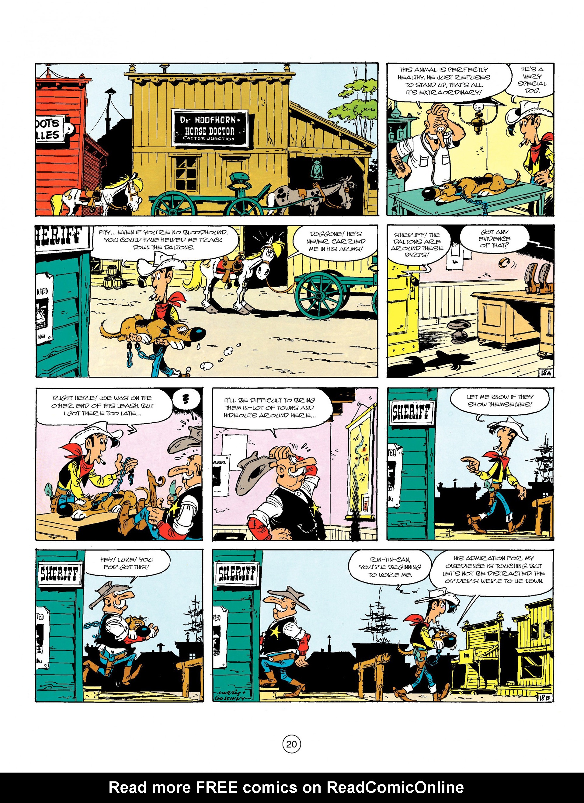 Read online A Lucky Luke Adventure comic -  Issue #6 - 20