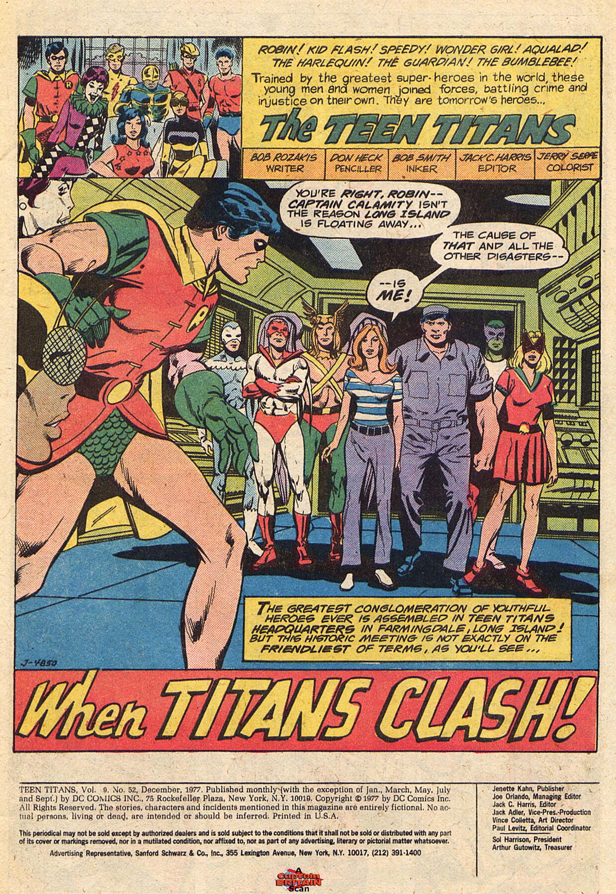 Read online Teen Titans (1966) comic -  Issue #52 - 3